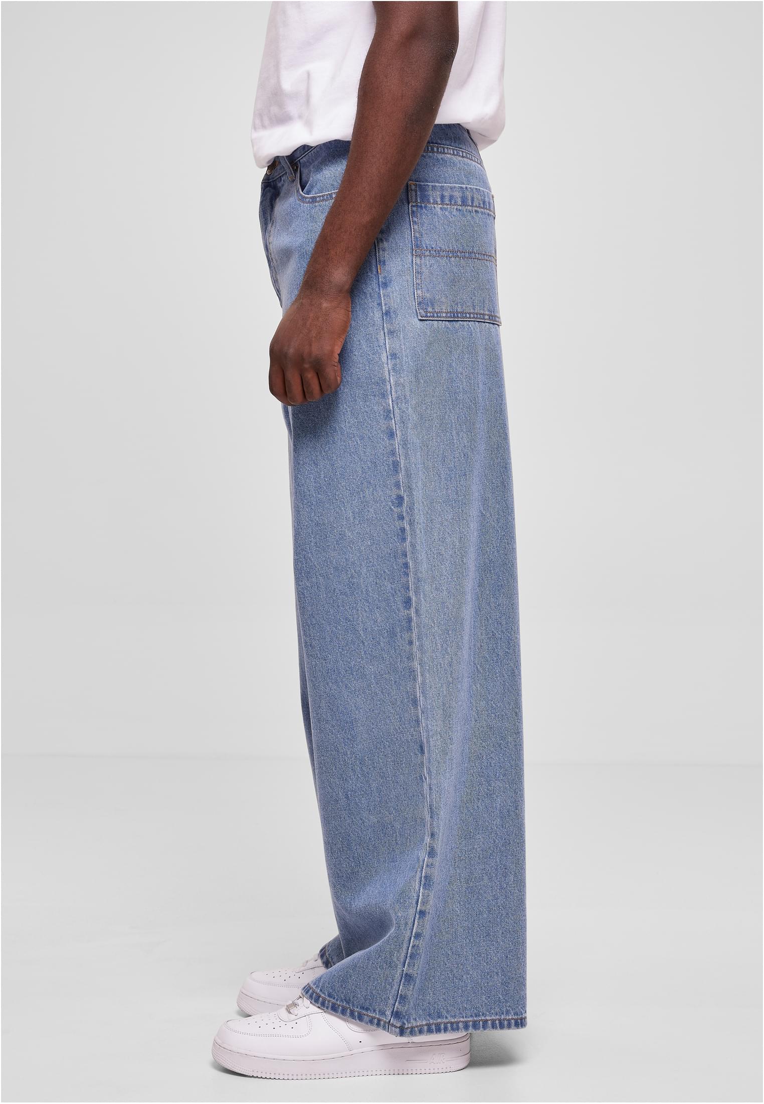 90's Loose Jeans | light blue washed