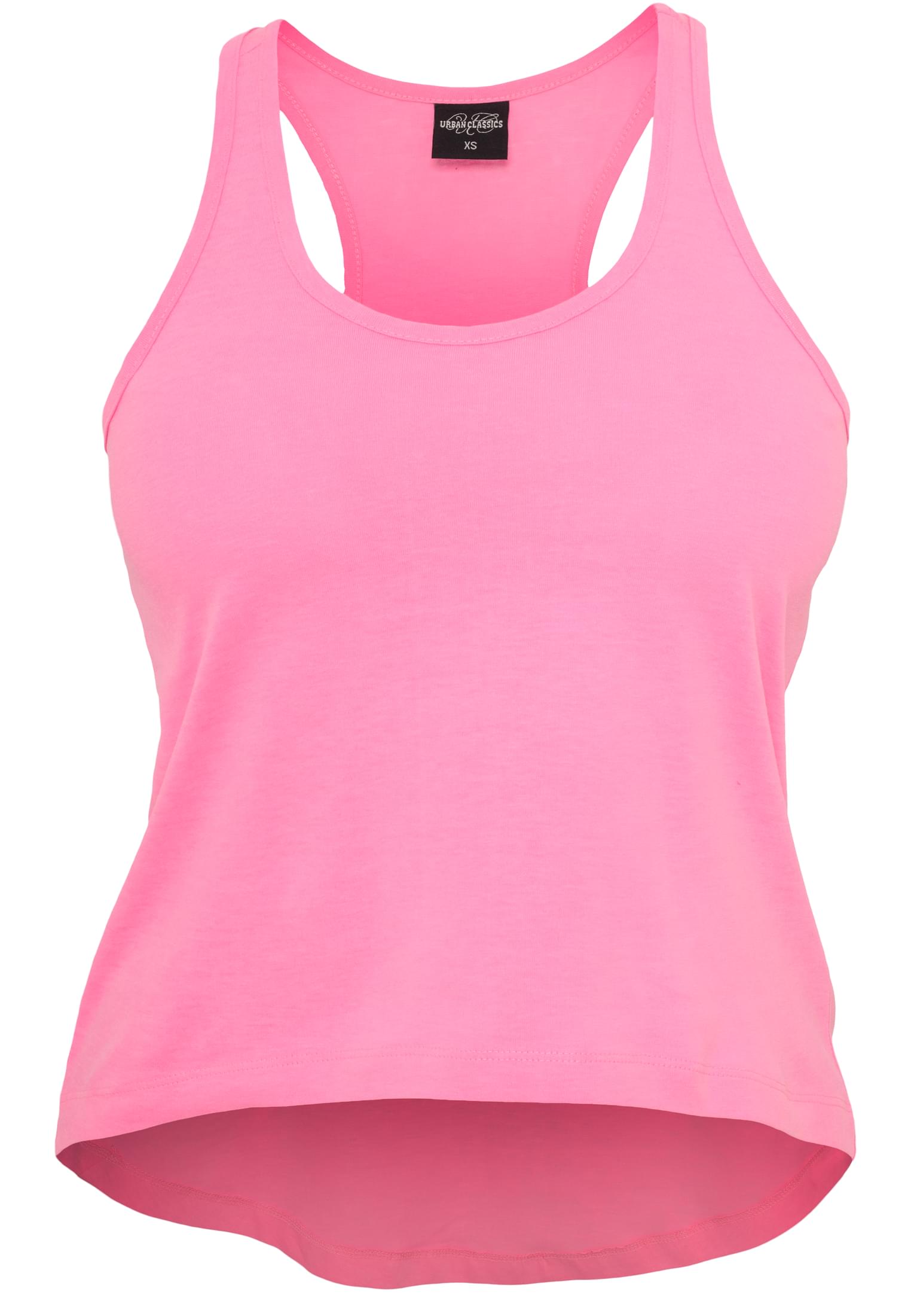 Ladies Neon Wide Tank | neonpink