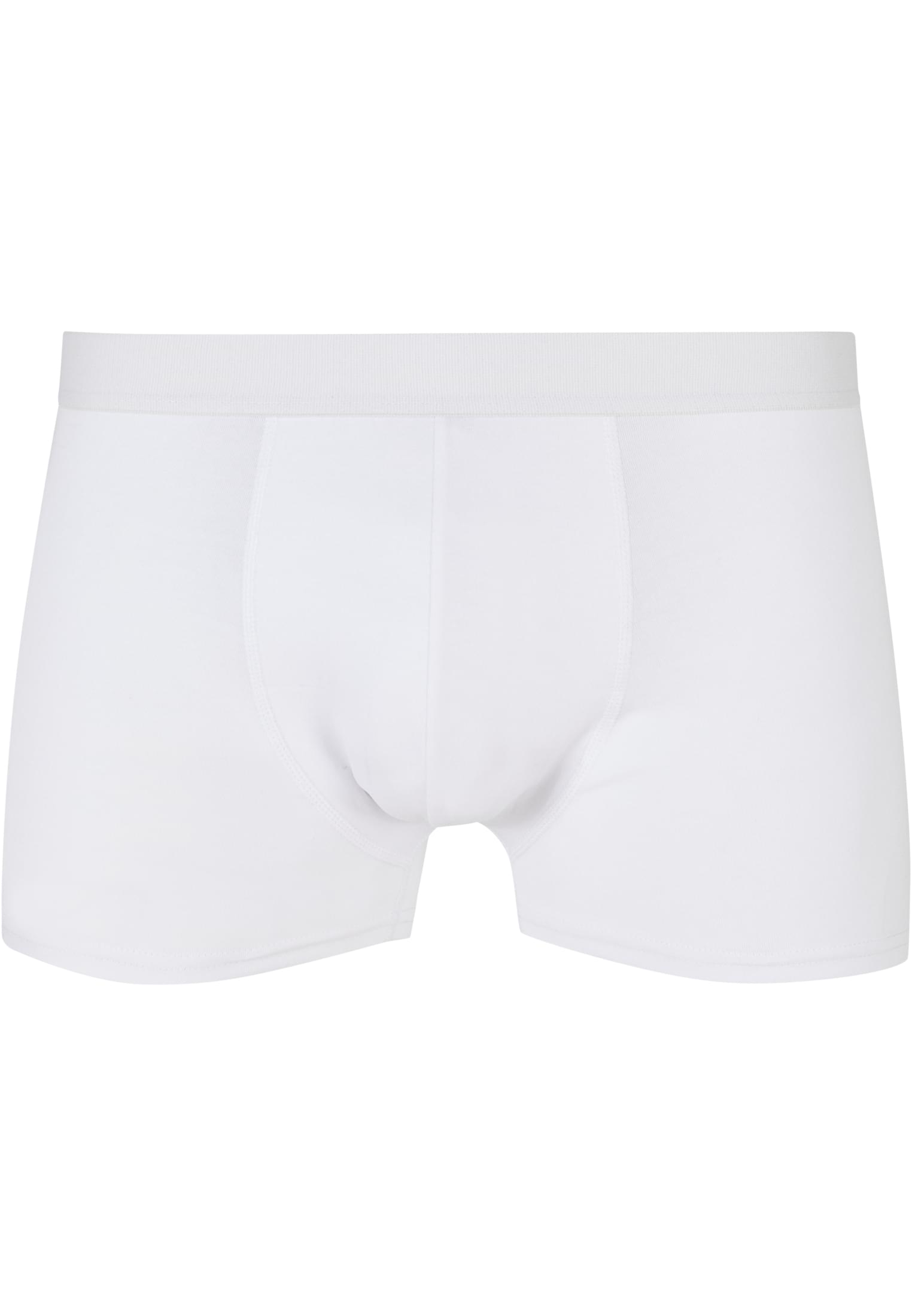 Solid Organic Cotton Boxer Shorts 5-Pack | white+white+white+white+white