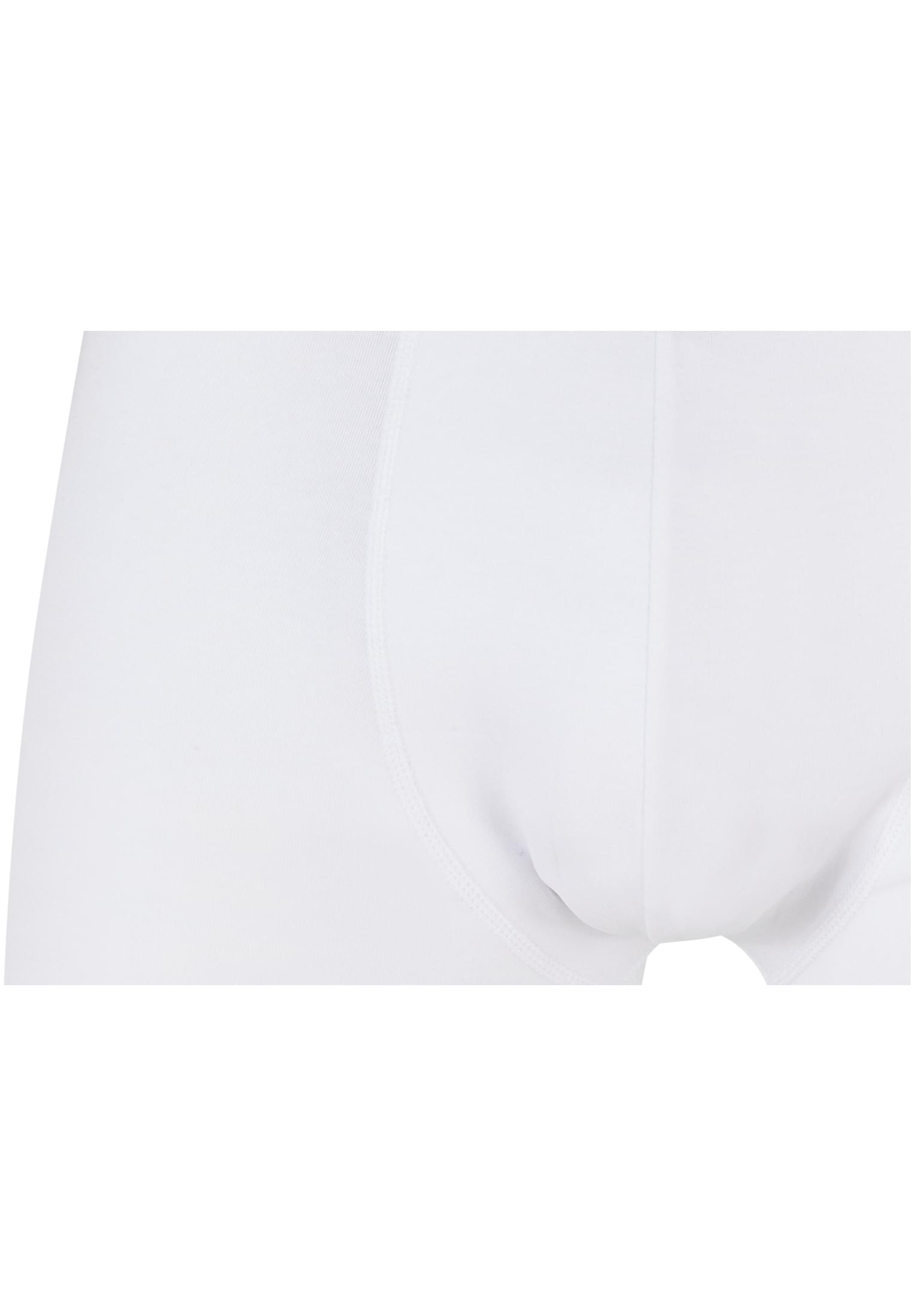 Solid Organic Cotton Boxer Shorts 5-Pack | white+white+white+white+white