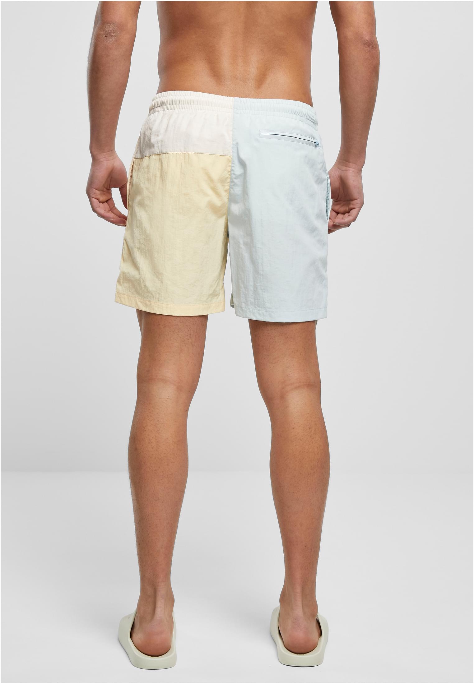 3 Block Swim Shorts | pastelcream