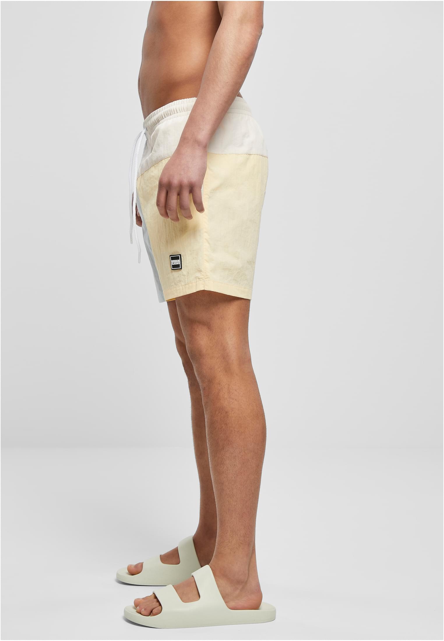 3 Block Swim Shorts | pastelcream