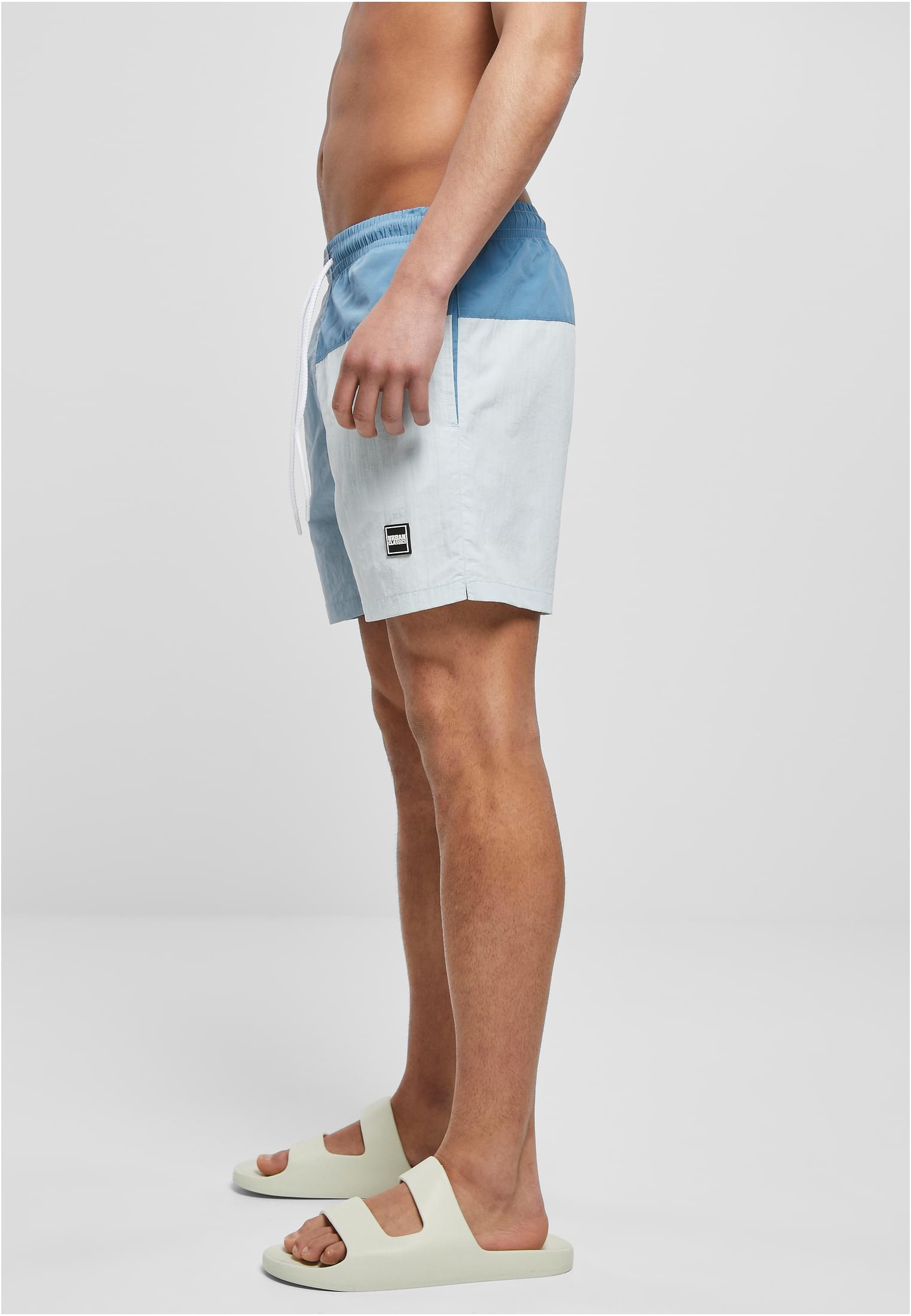 3 Block Swim Shorts | pastelblue