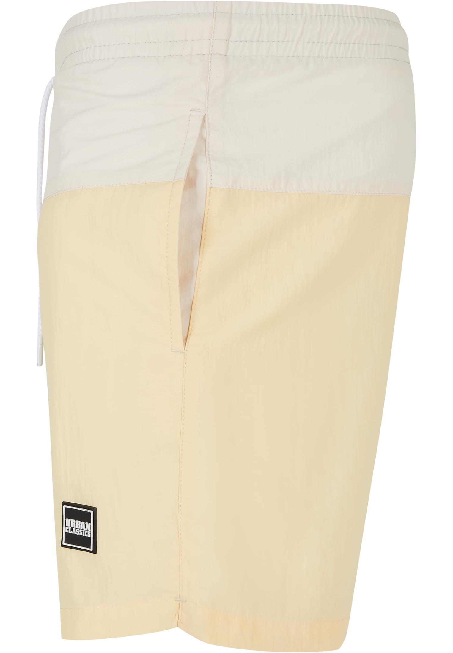 3 Block Swim Shorts | pastelcream