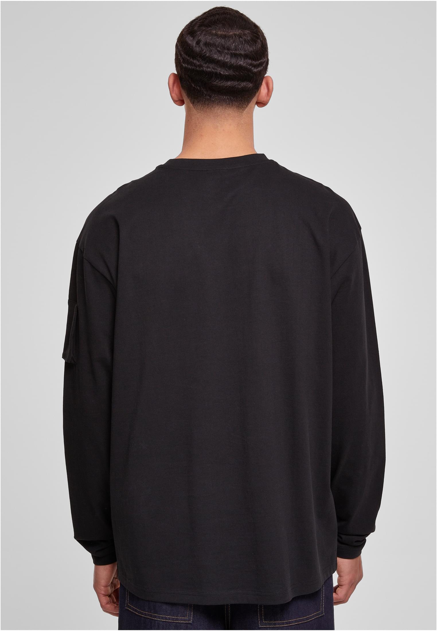 Sleeve Pocket Longsleeve | black