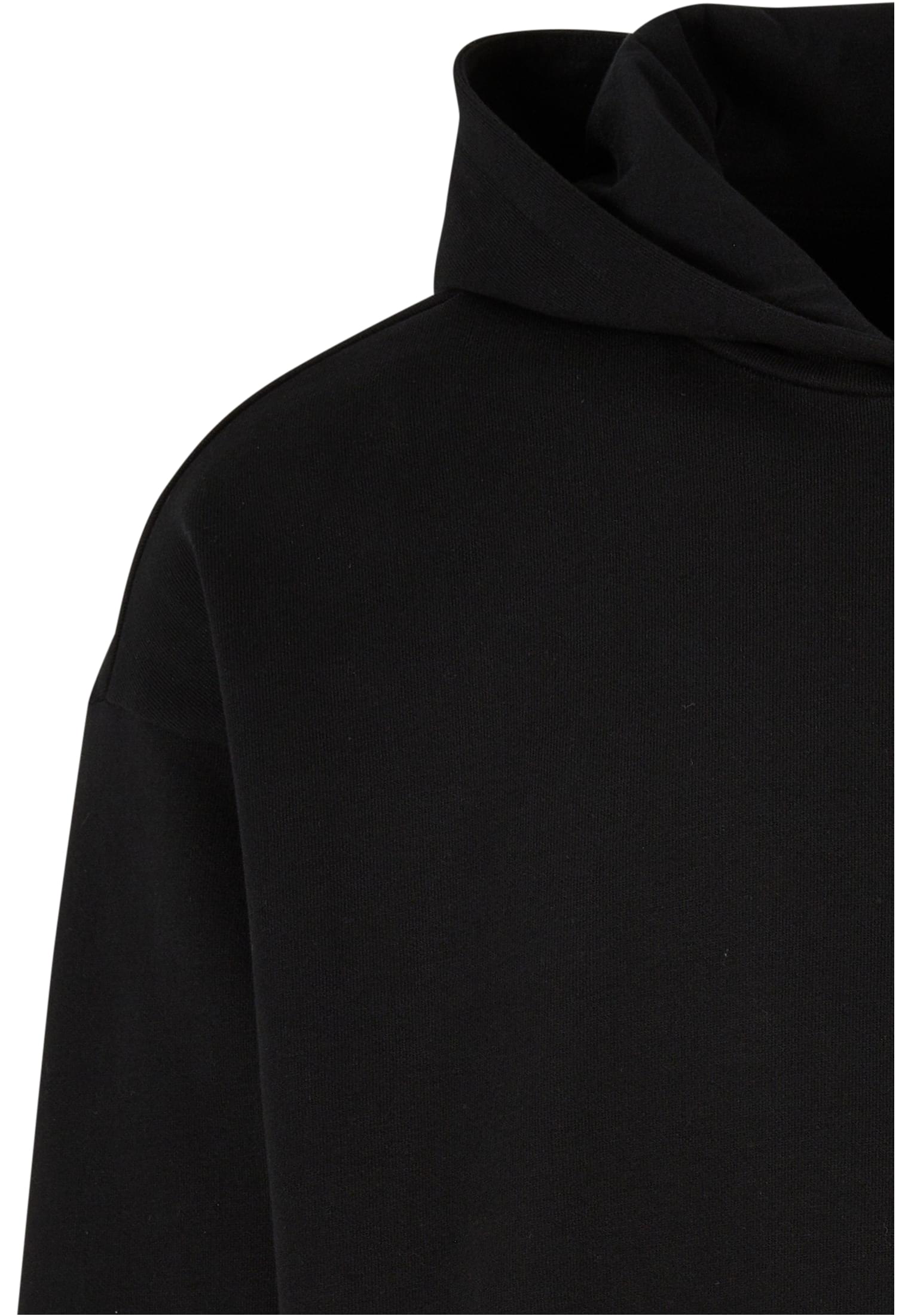 Organic Loose Hoody | black