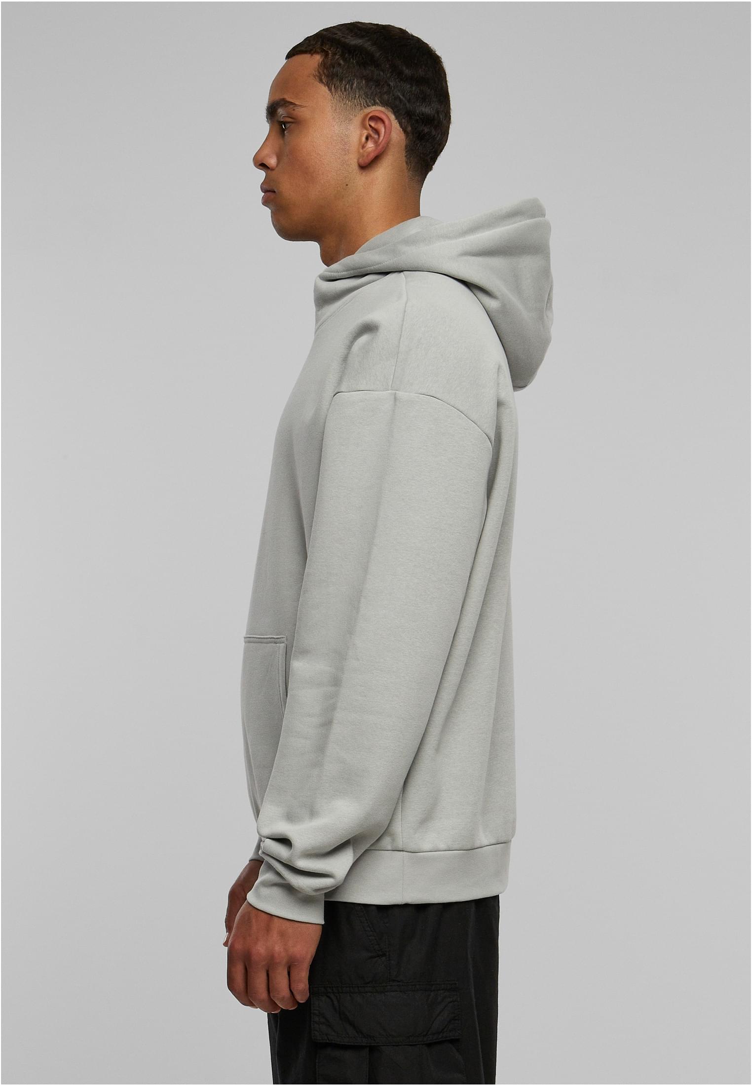 High Neck Hoody | lightasphalt