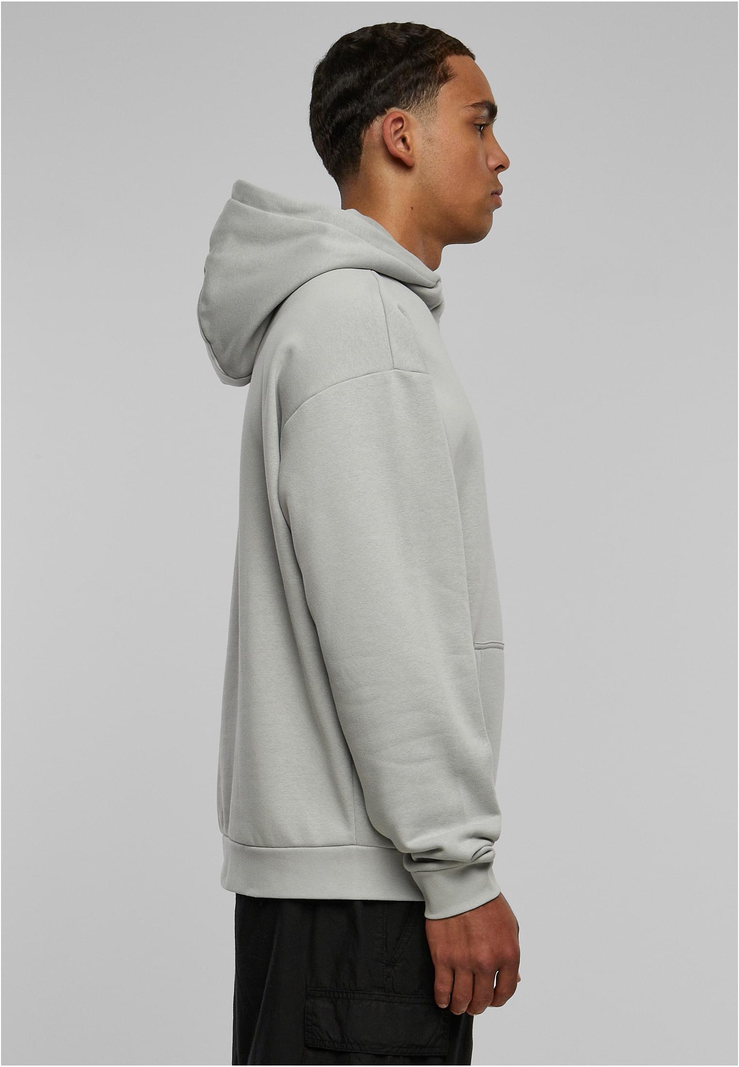 High Neck Hoody | lightasphalt