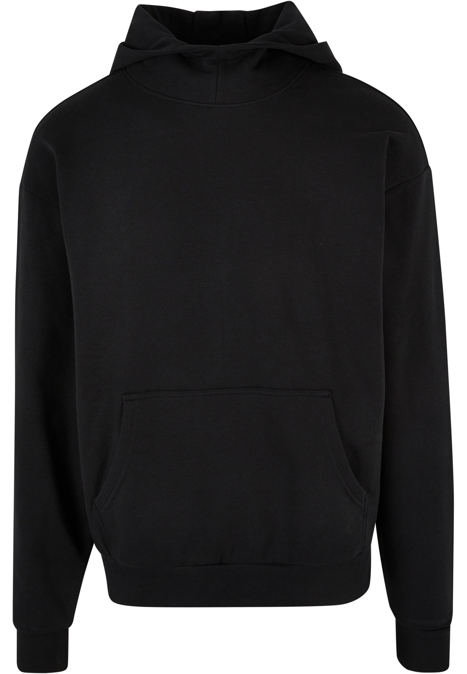 High Neck Hoody | black