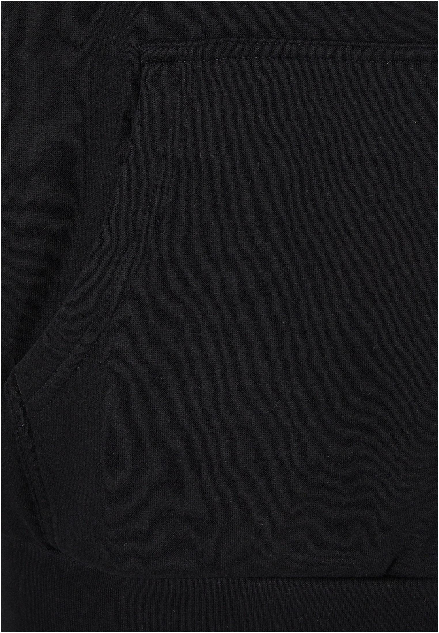 High Neck Hoody | black