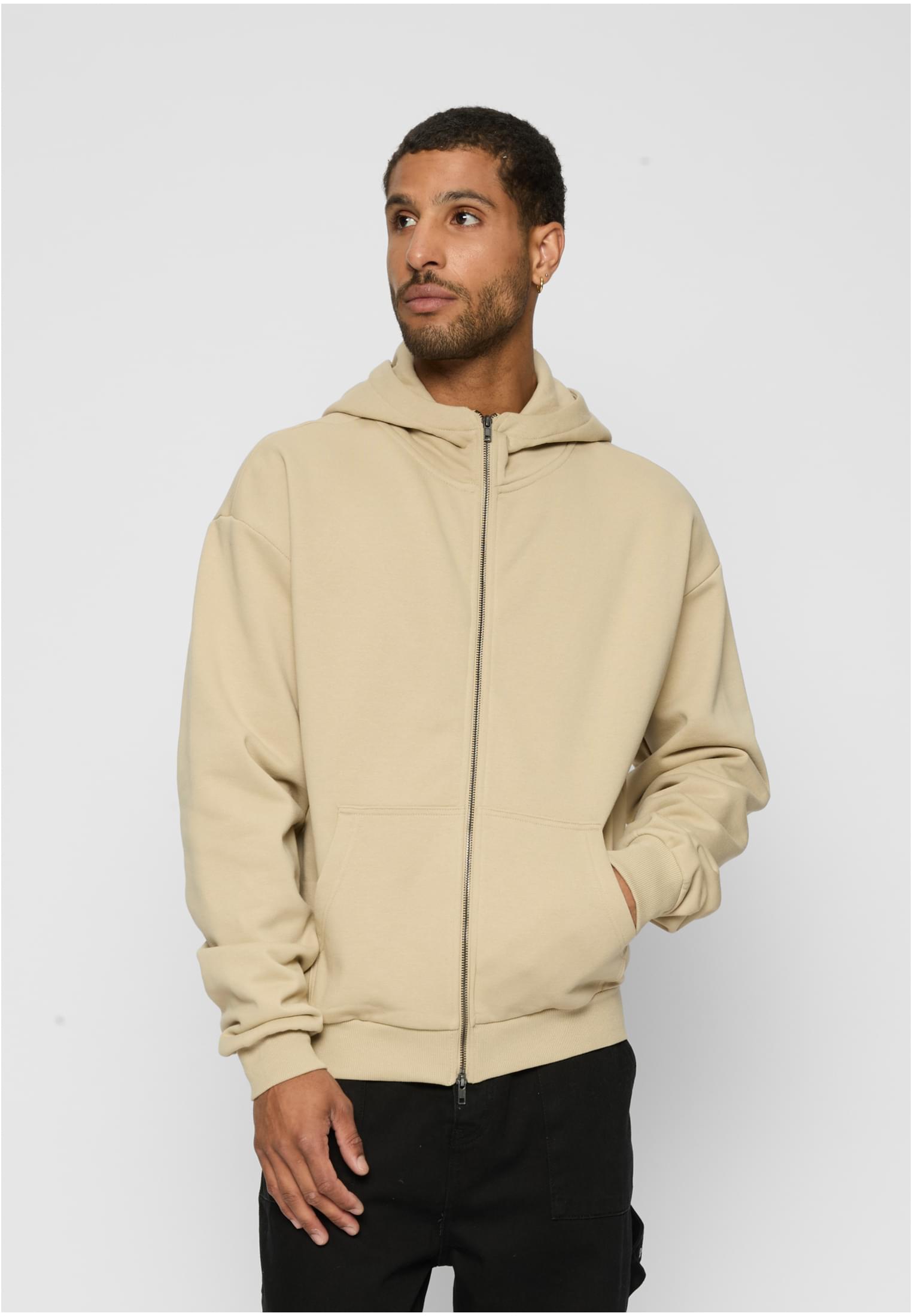 High Neck Zip Hoody | wetsand