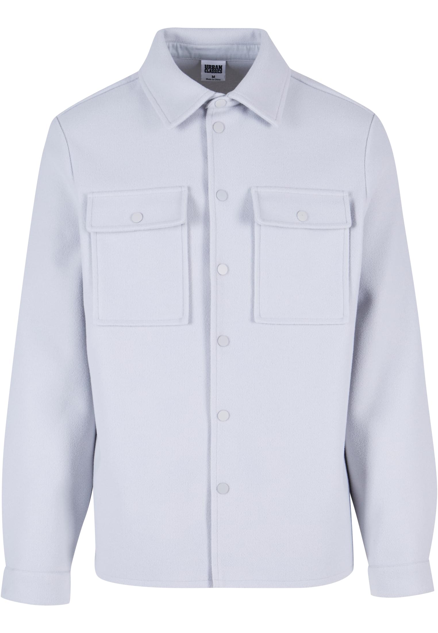 Plain Overshirt | lightasphalt