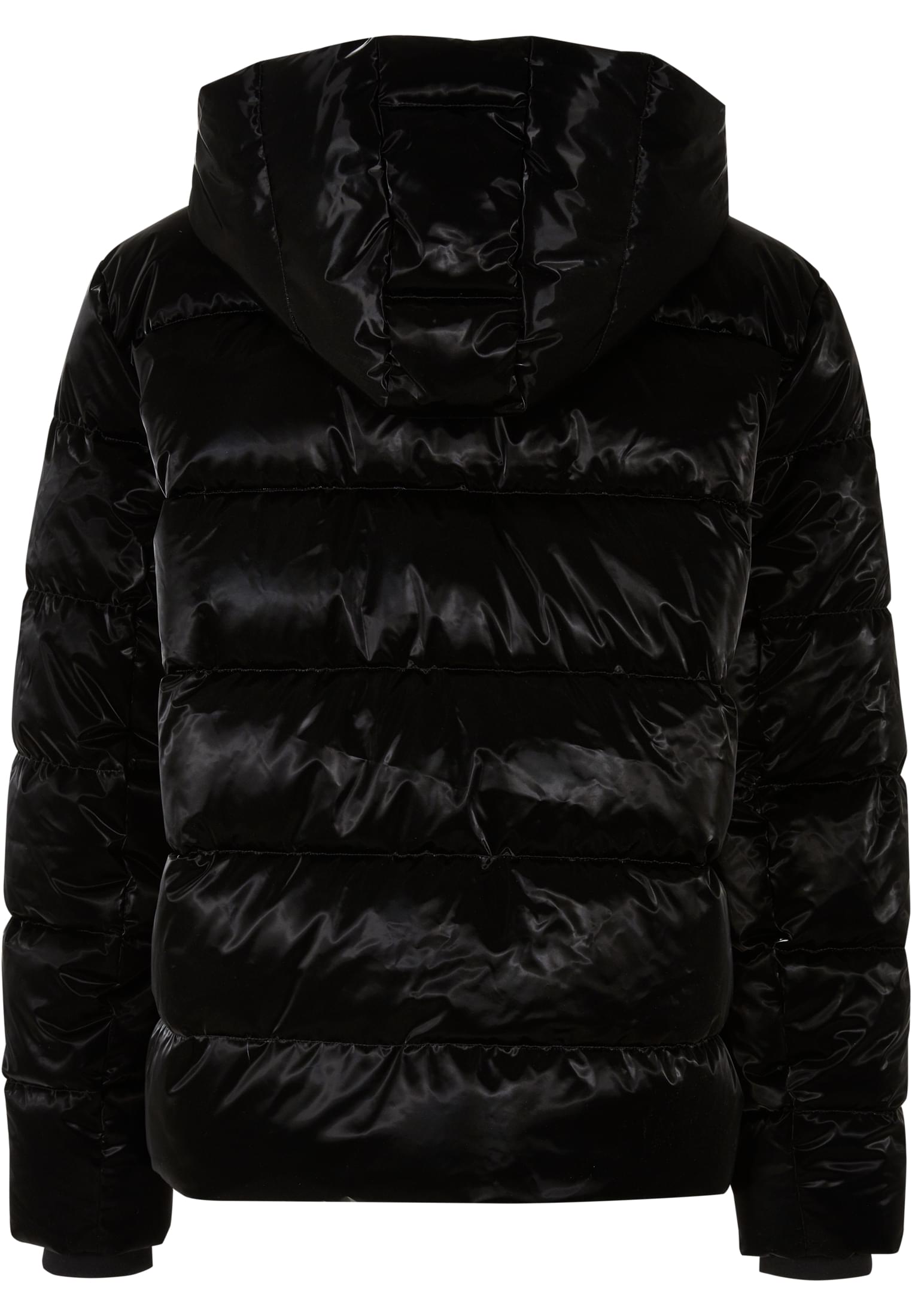 Shark Skin Puffer Jacket | black