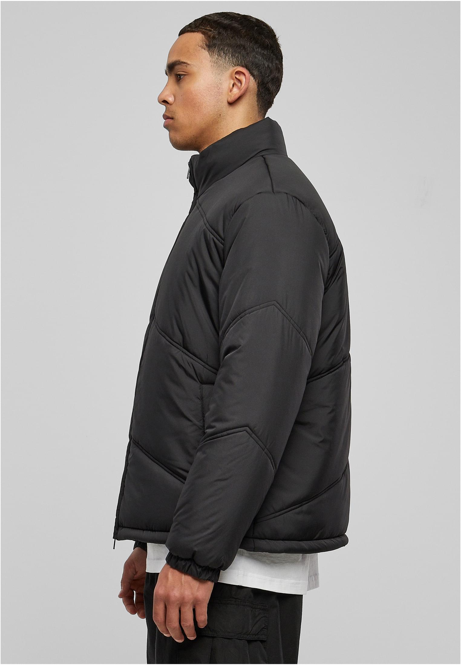 Arrow Puffer Jacket | black