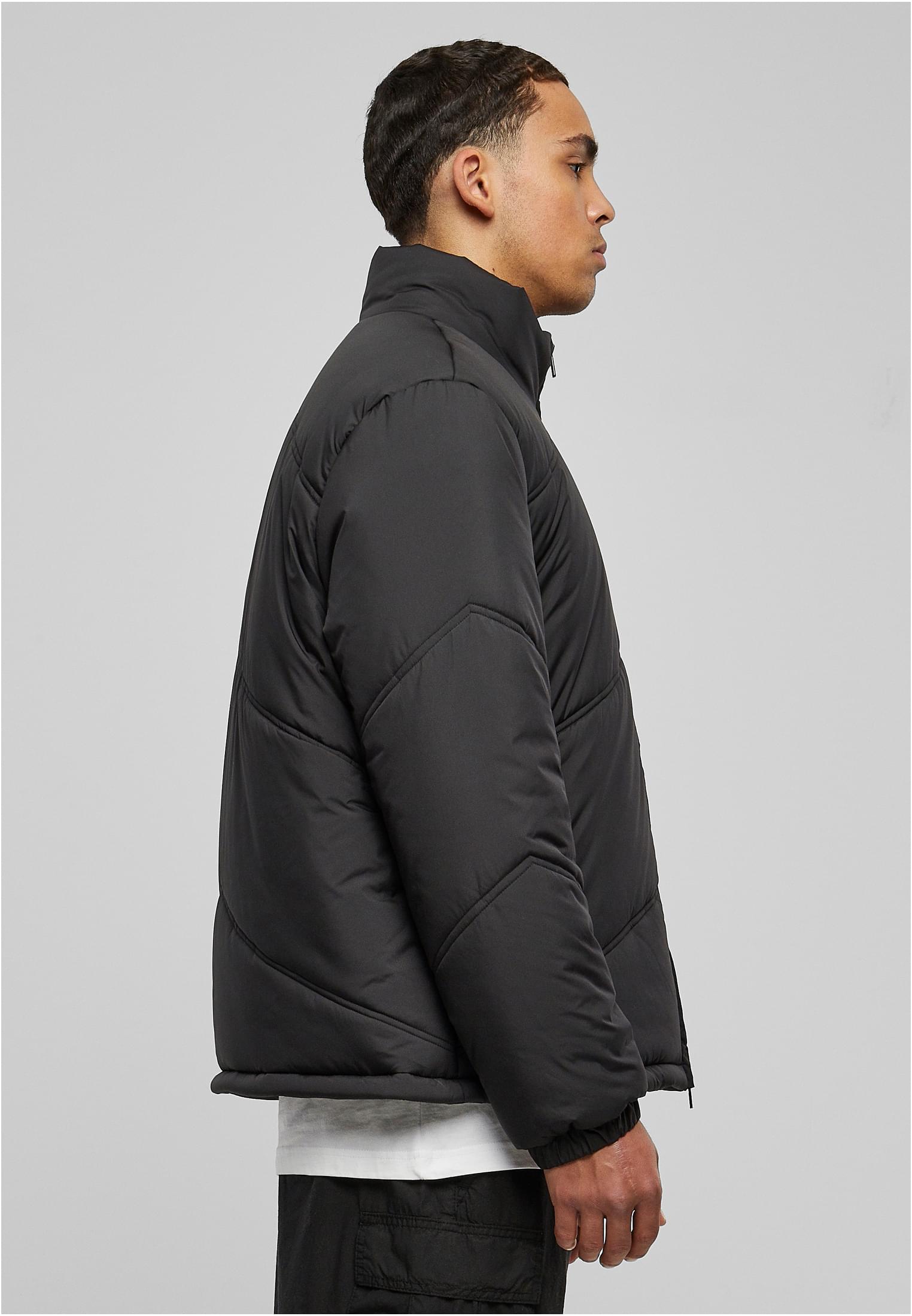 Arrow Puffer Jacket | black