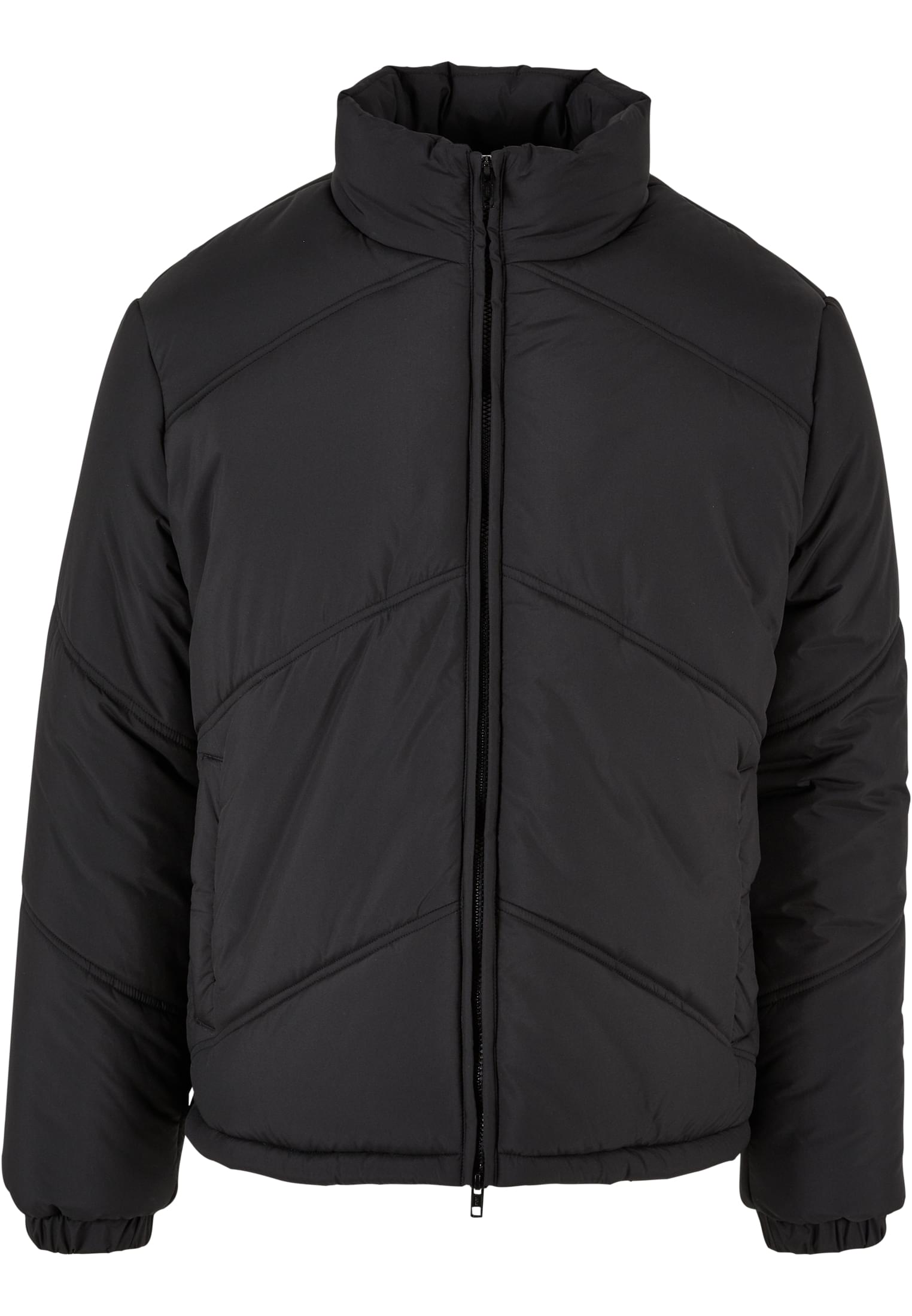 Arrow Puffer Jacket | black