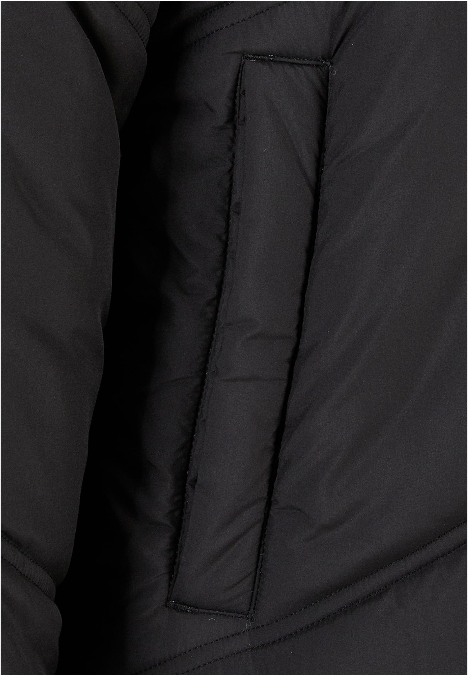 Arrow Puffer Jacket | black