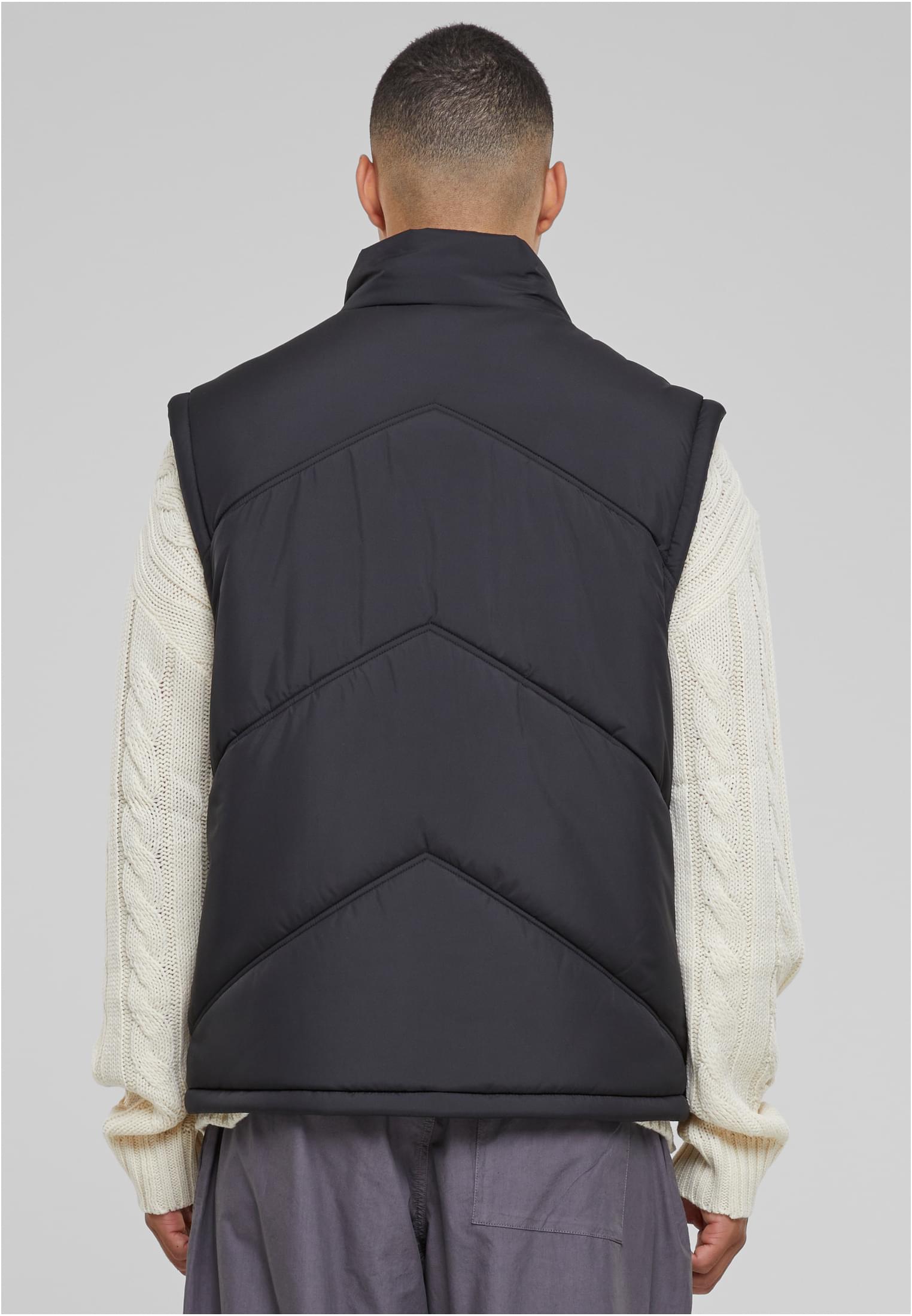 Arrow Puffer Vest | black