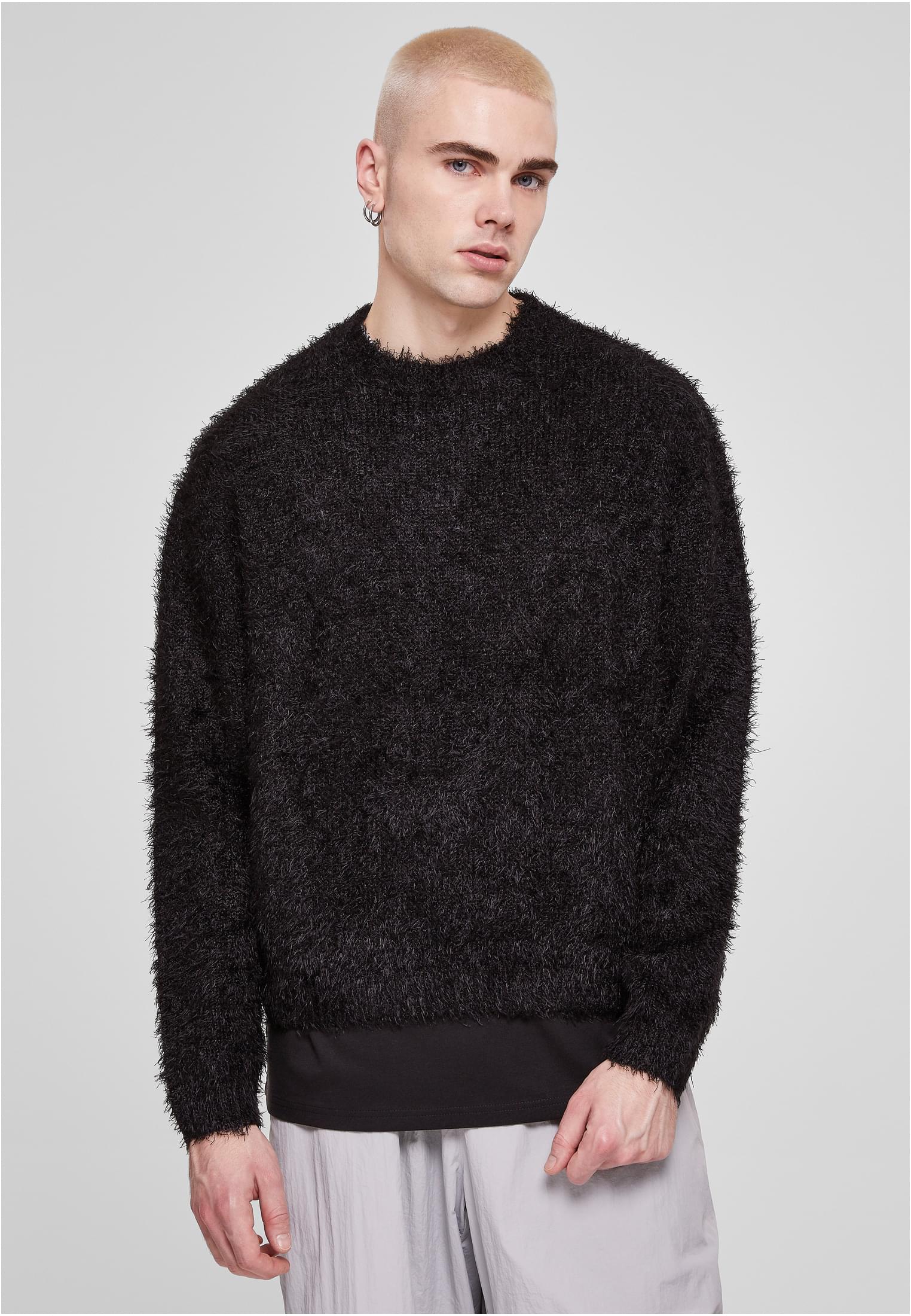 Feather Sweater | black