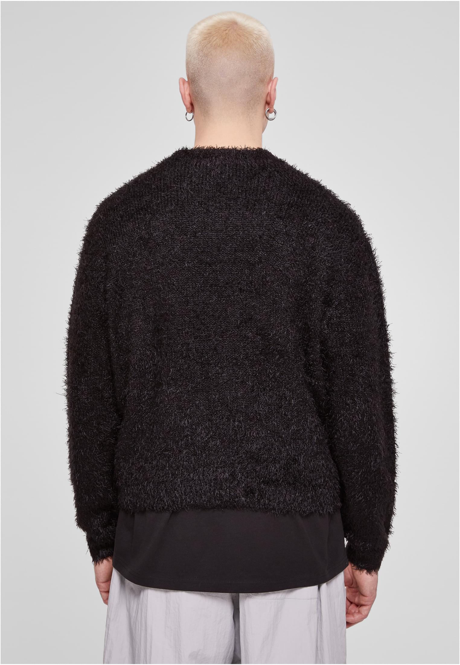 Feather Sweater | black