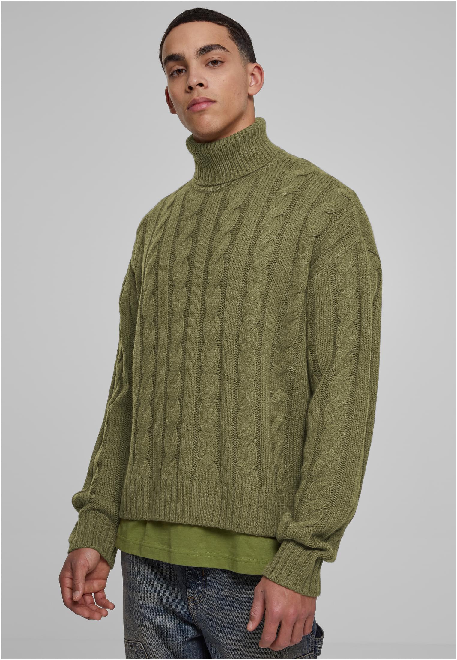 Boxy Roll Neck Sweater | tiniolive