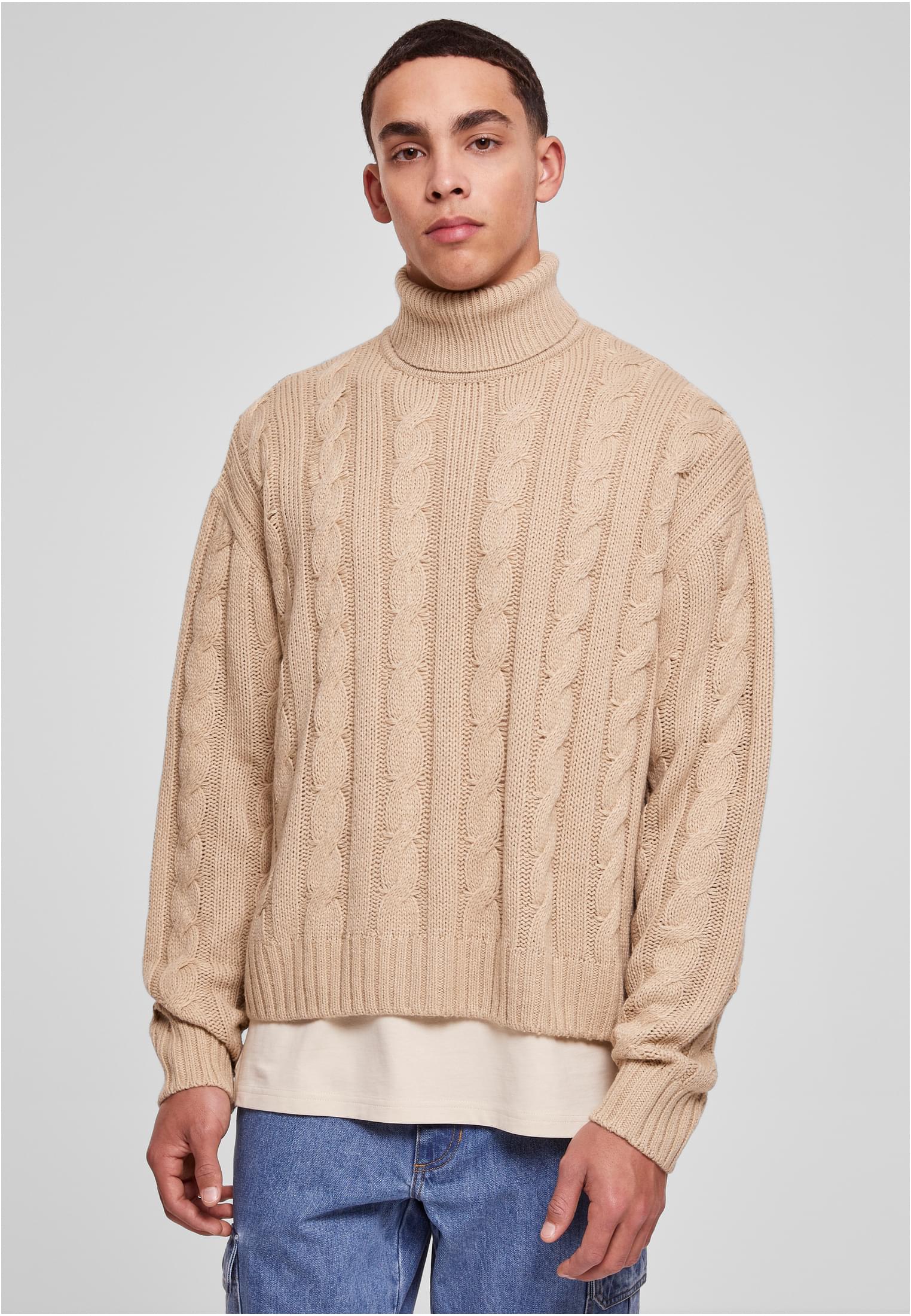 Boxy Roll Neck Sweater | wetsand