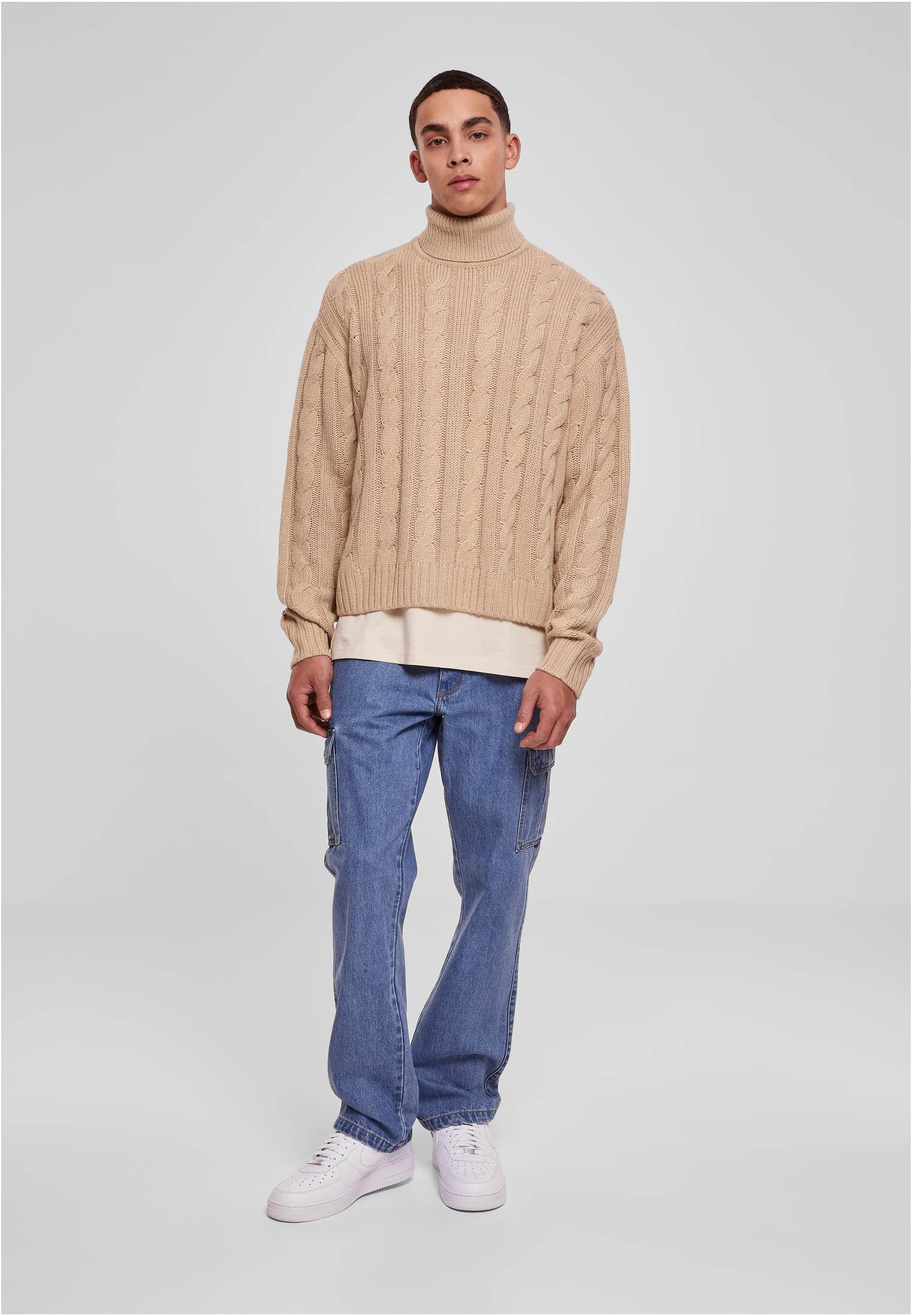 Boxy Roll Neck Sweater | wetsand