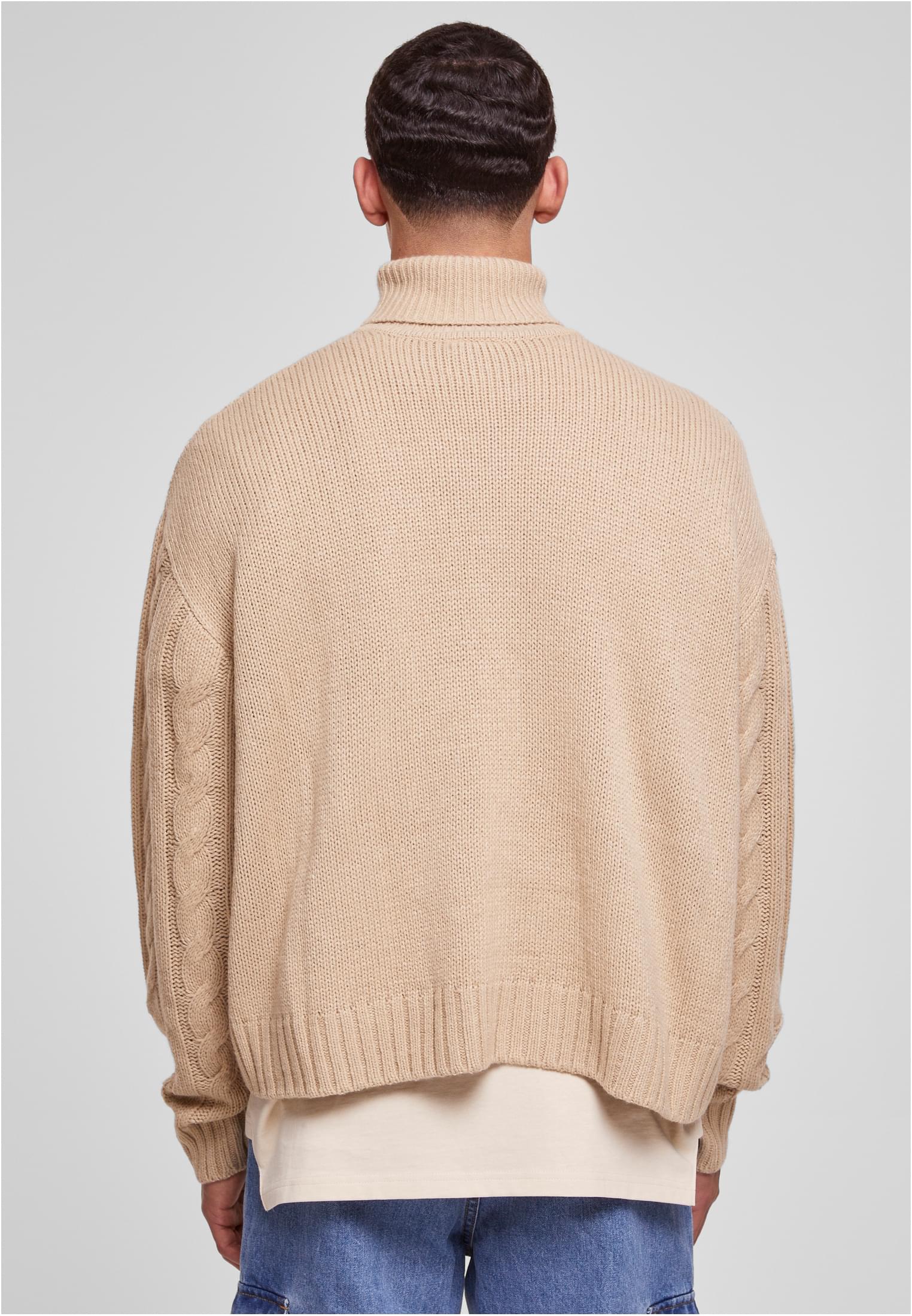 Boxy Roll Neck Sweater | wetsand