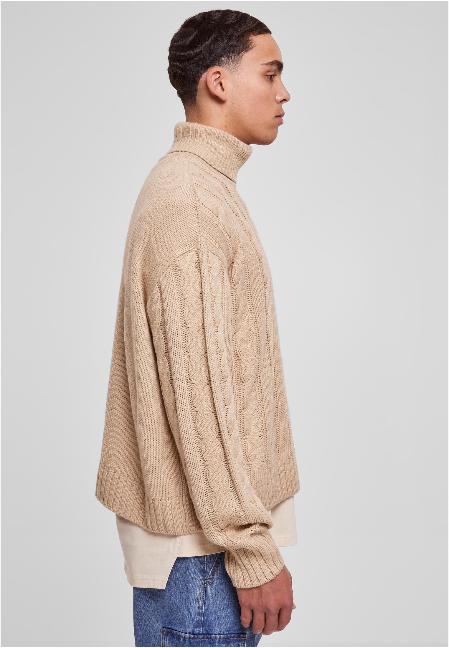 Boxy Roll Neck Sweater | wetsand