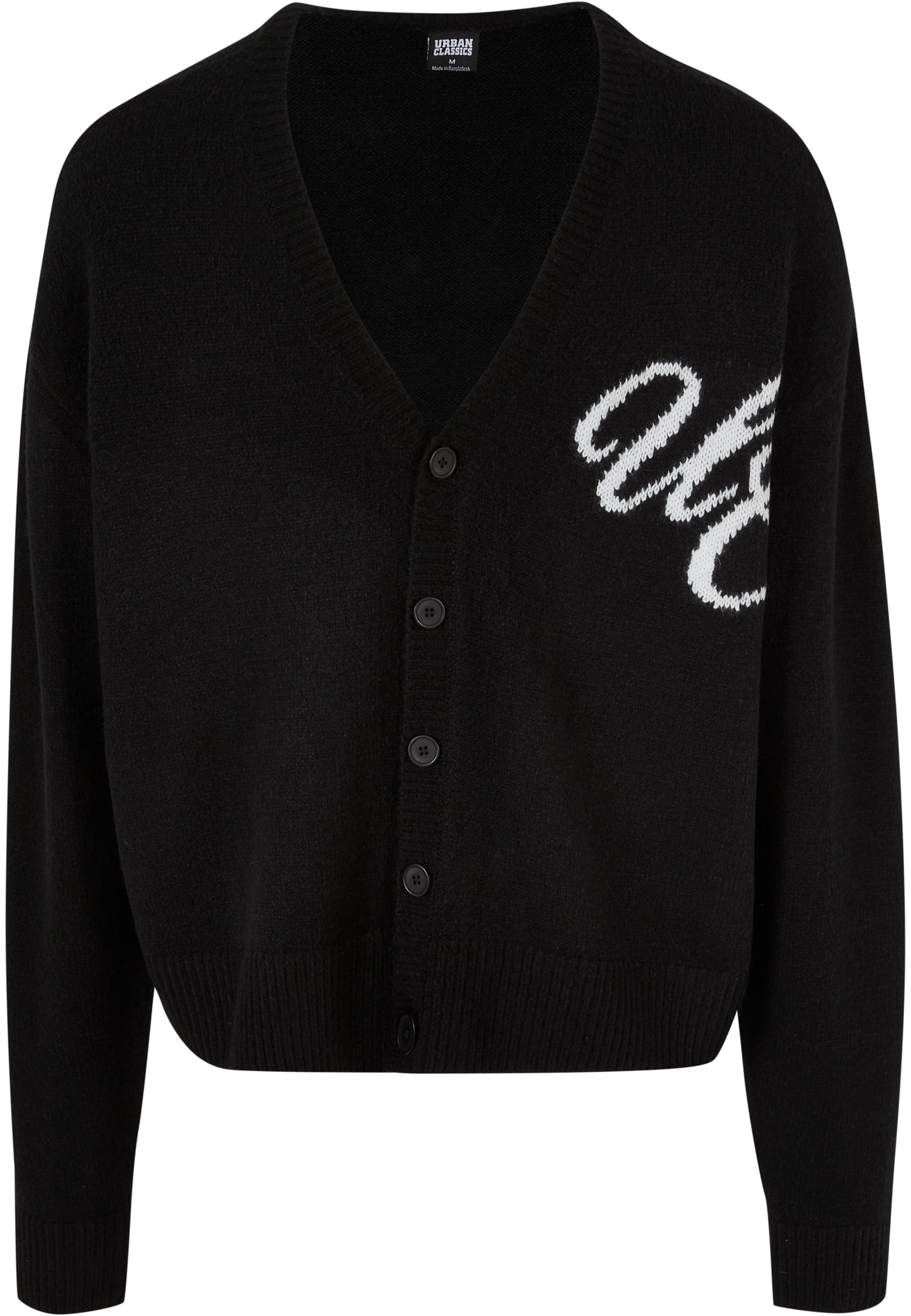 Initials Cardigan | black