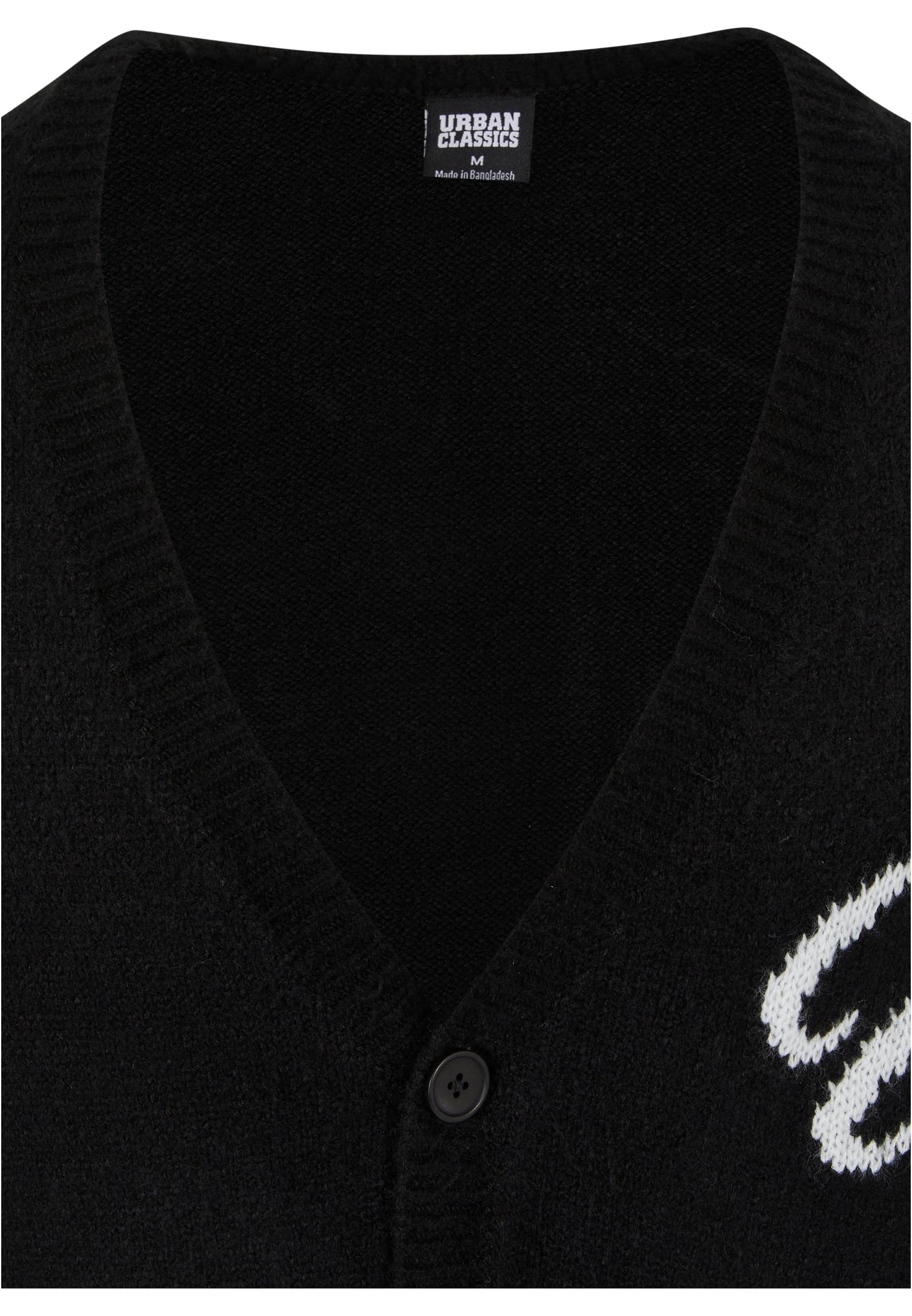 Initials Cardigan | black