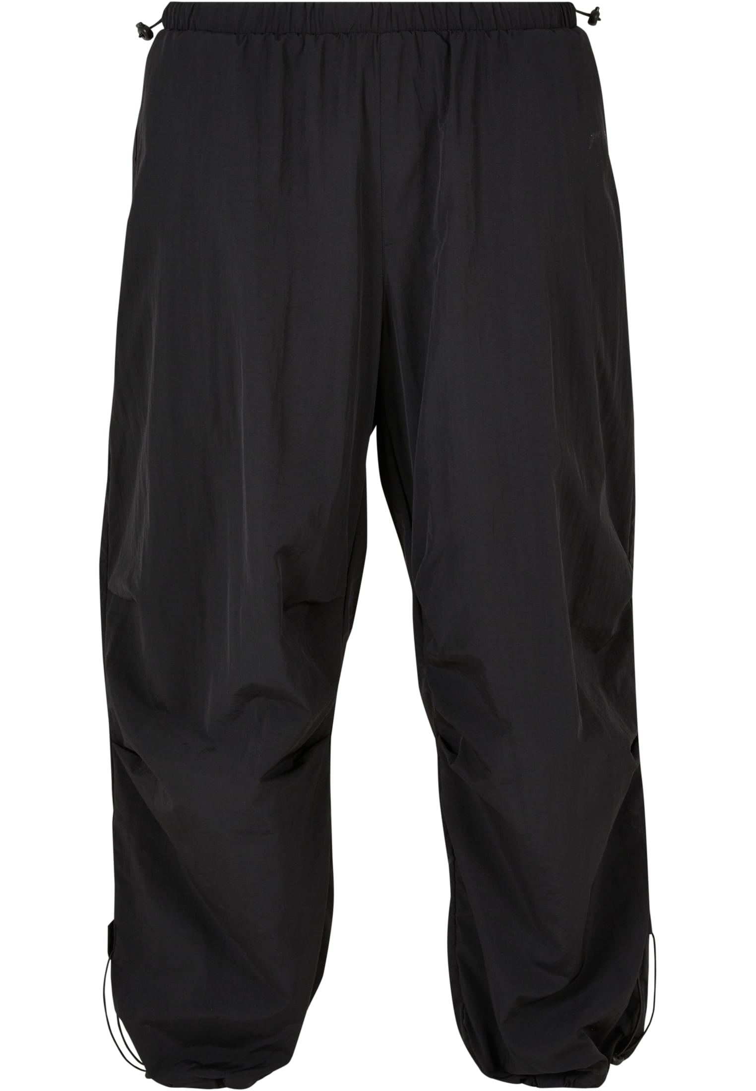 Nylon Parachute Pants | black