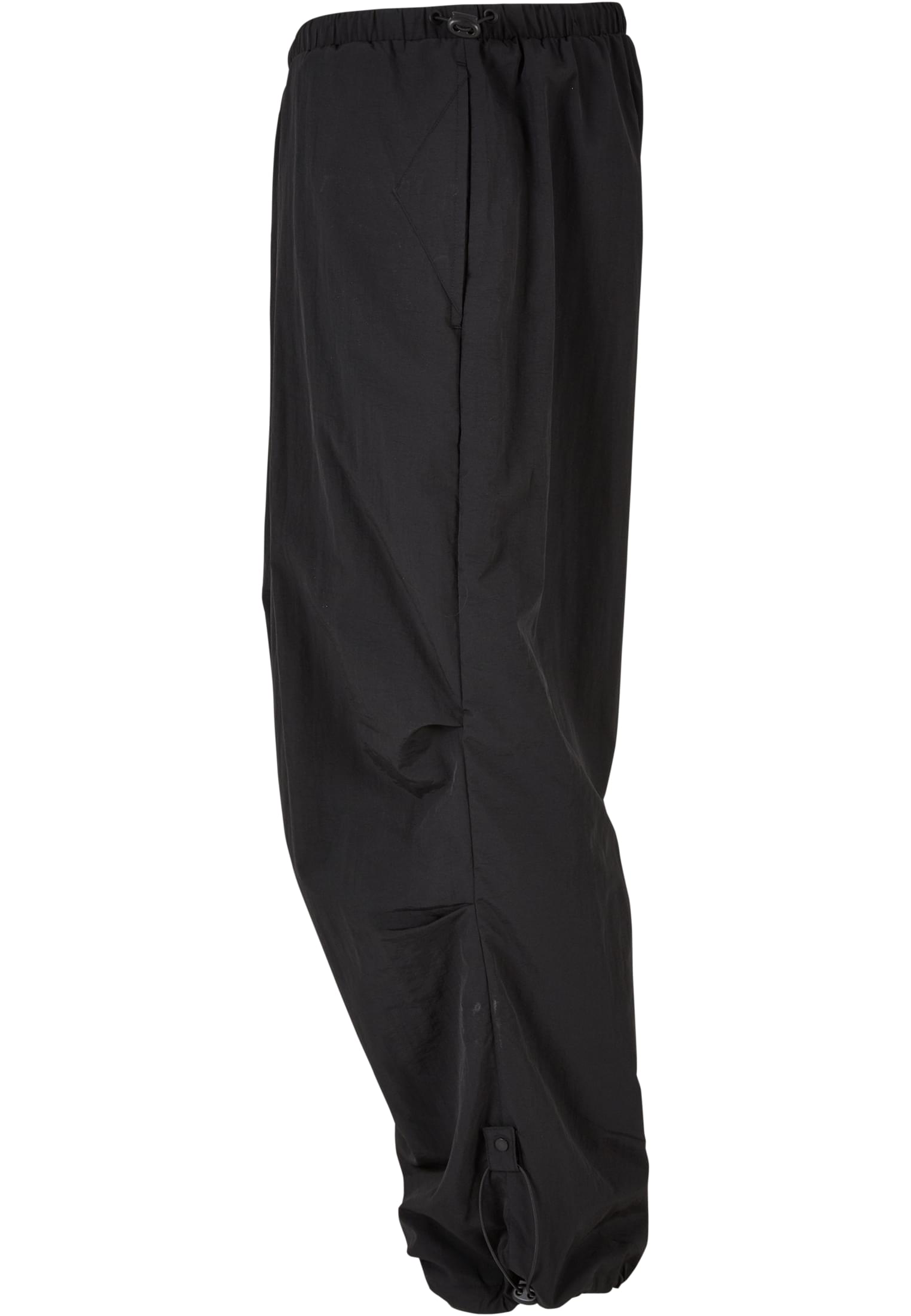 Nylon Parachute Pants | black