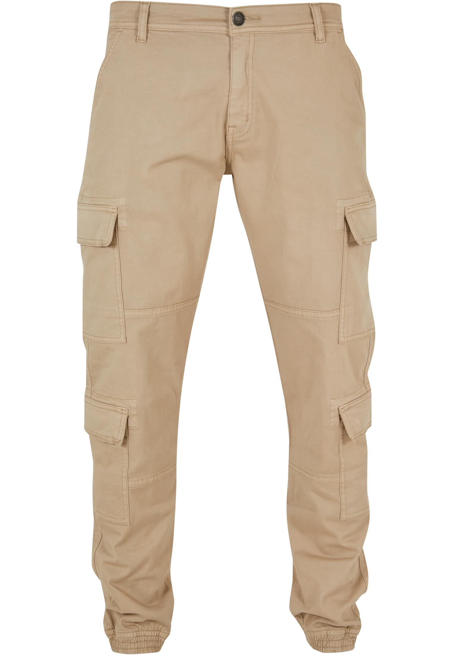 Double Cargo Twill Jogging Pants | warmsand