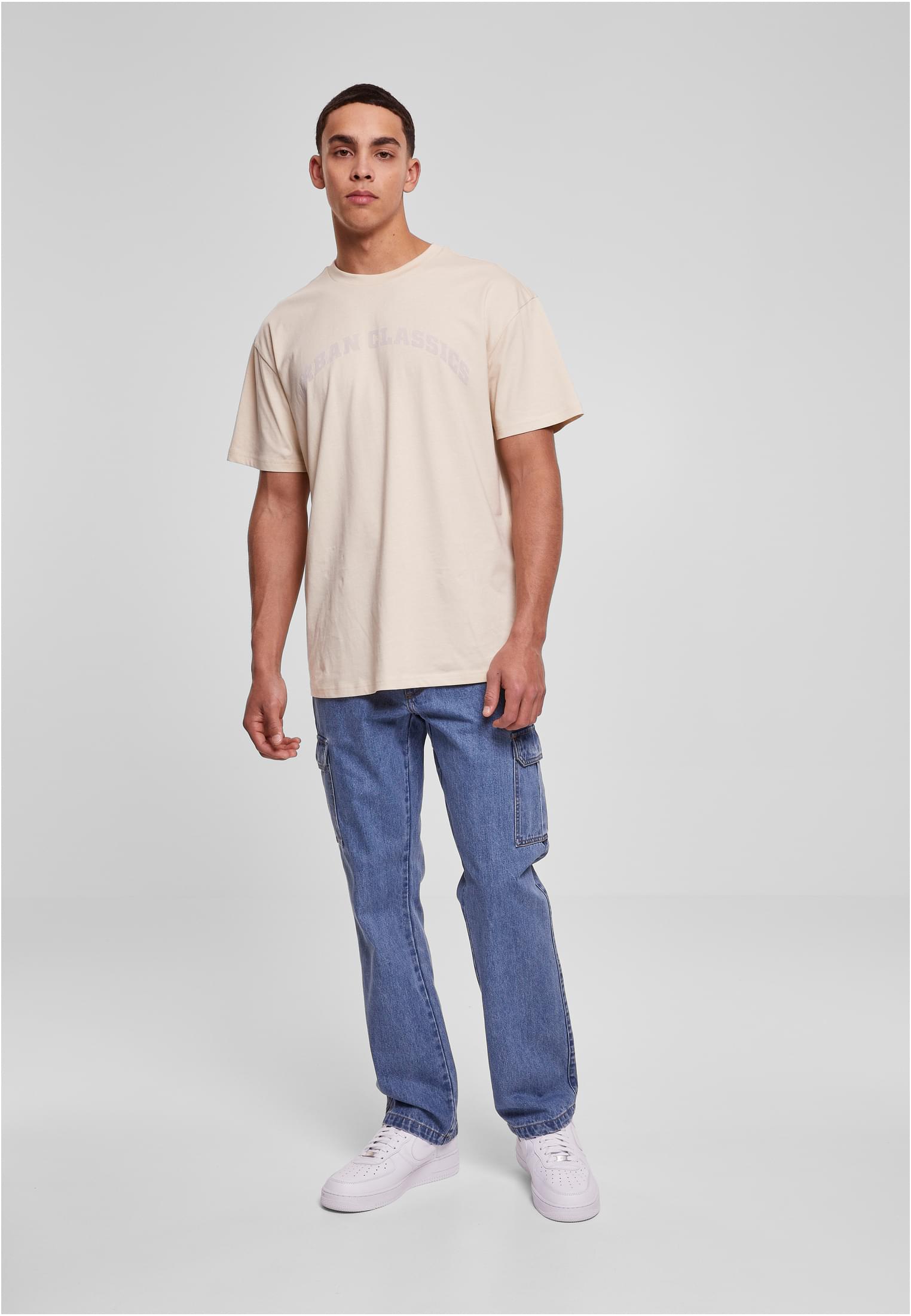 Straight Leg Cargo Jeans | light blue washed