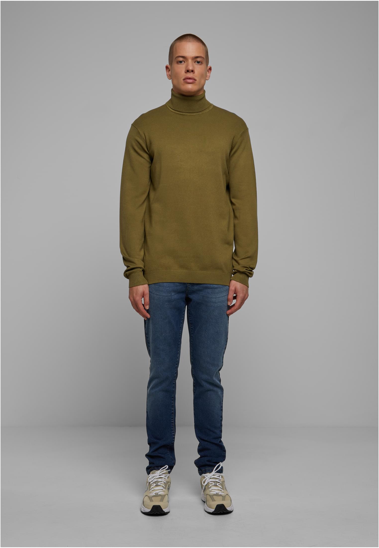 Knitted Turtleneck Sweater | tiniolive