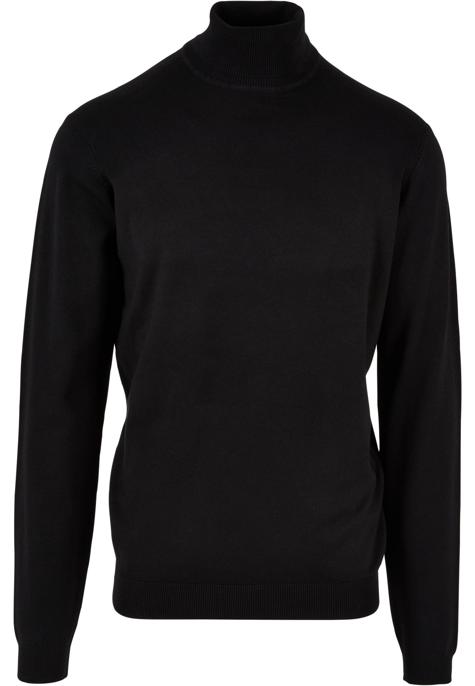 Knitted Turtleneck Sweater | black