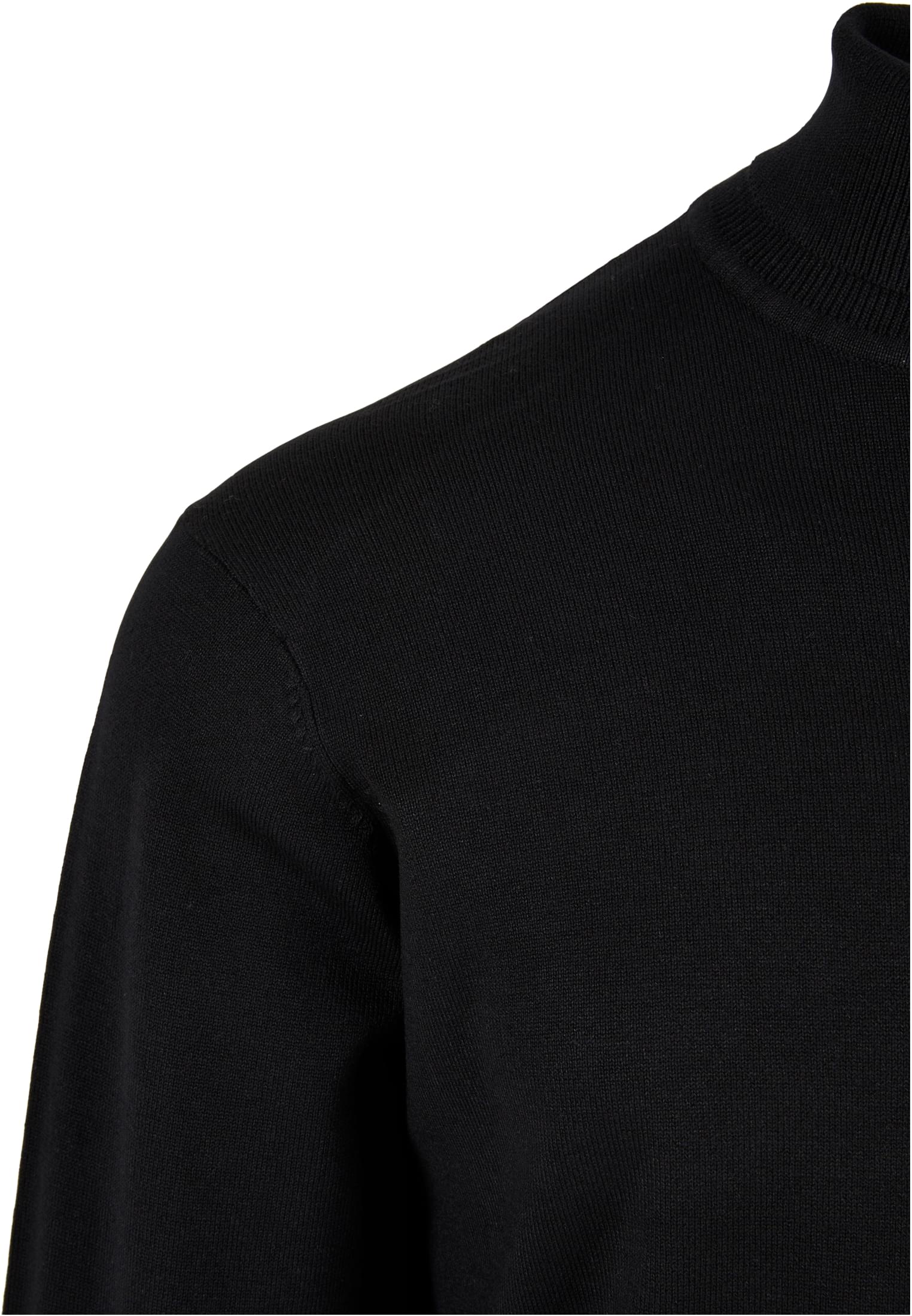 Knitted Turtleneck Sweater | black