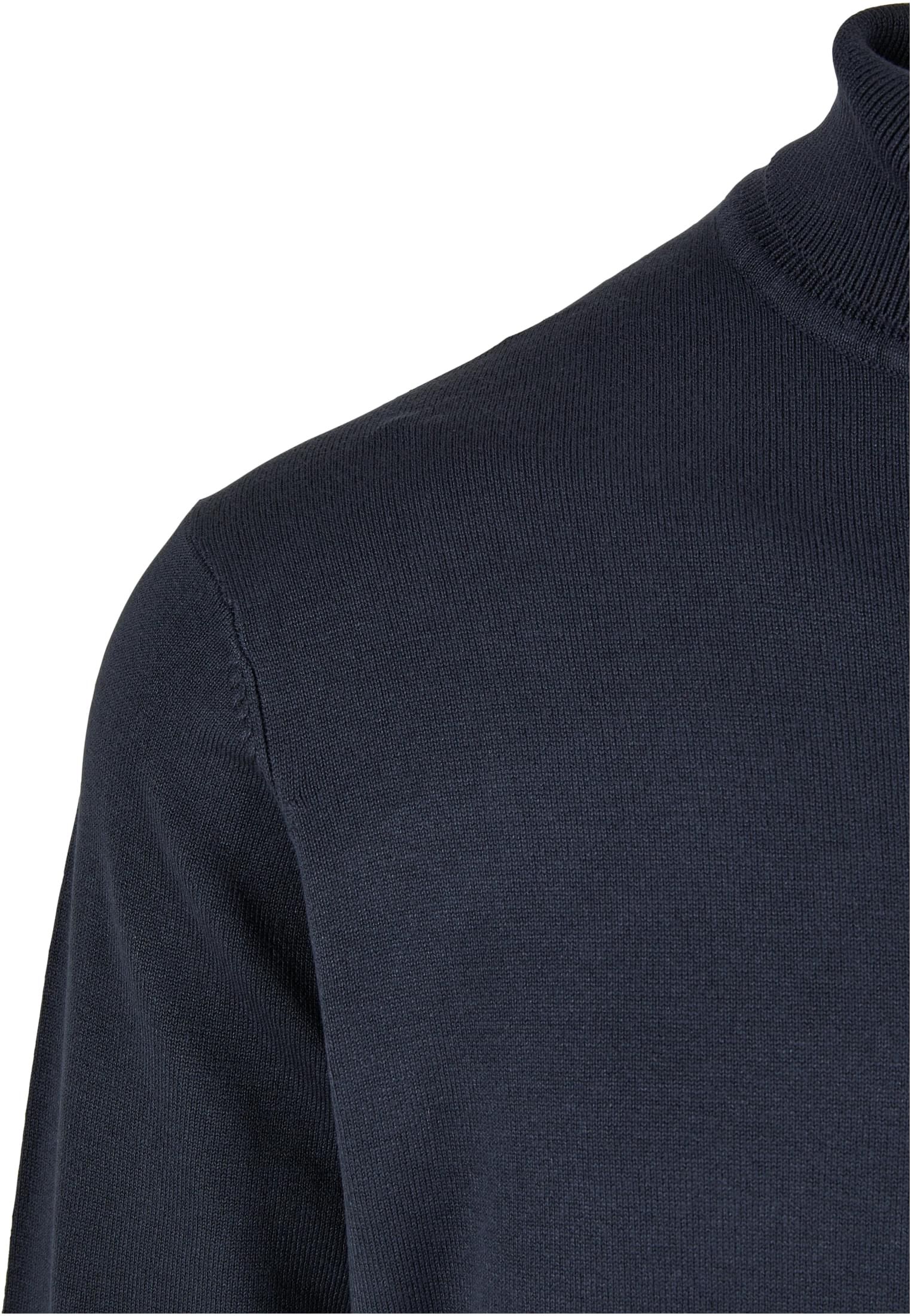 Knitted Turtleneck Sweater | navy