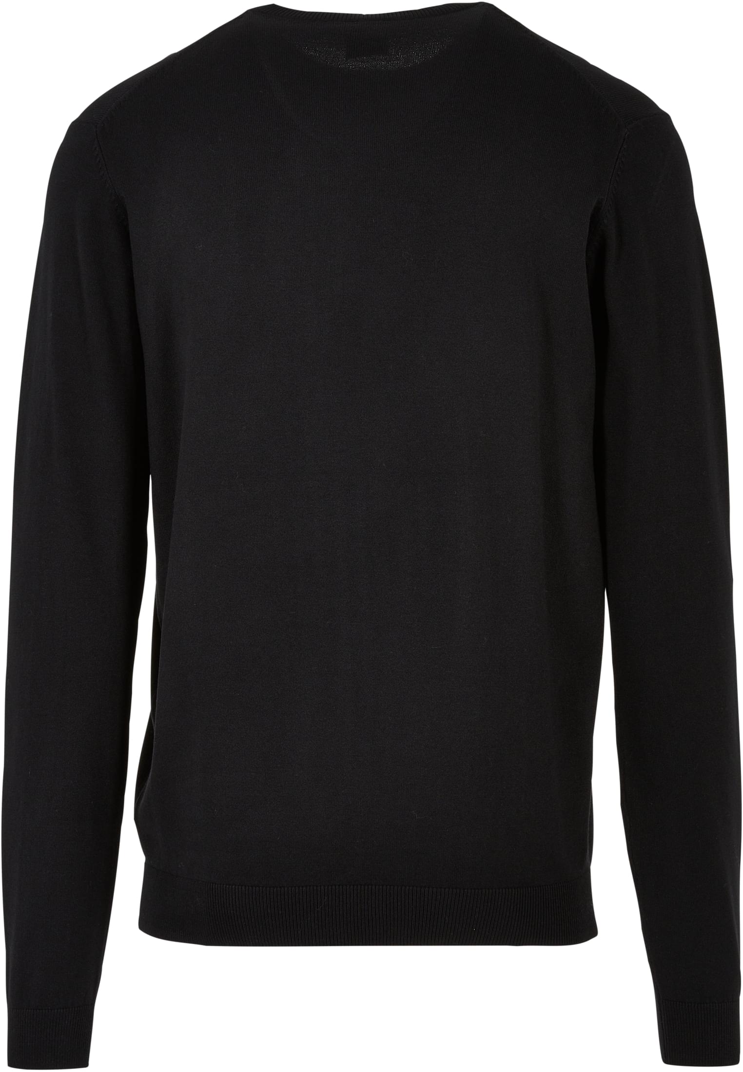 Knitted Crewneck Sweater | black