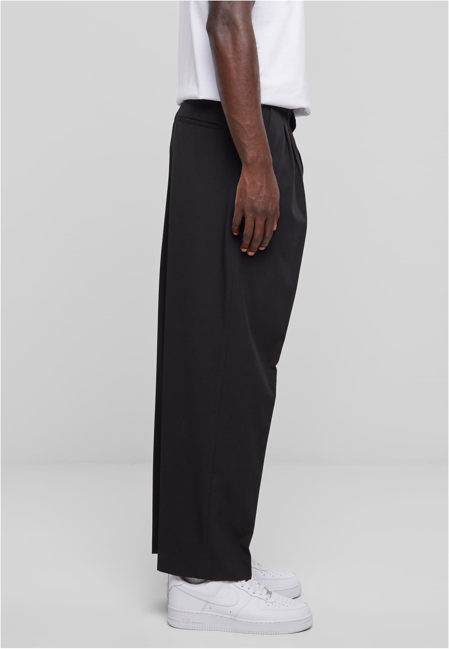 Wide Fit Pants | black