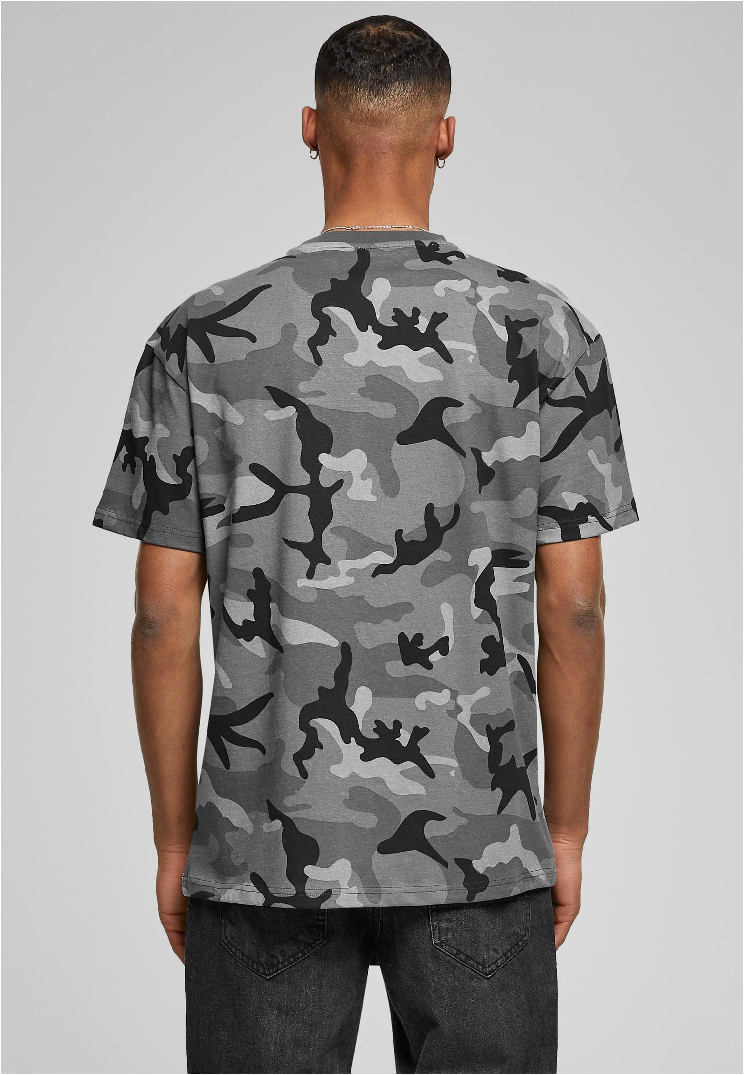 Heavy Oversized Camo Tee | dark camo