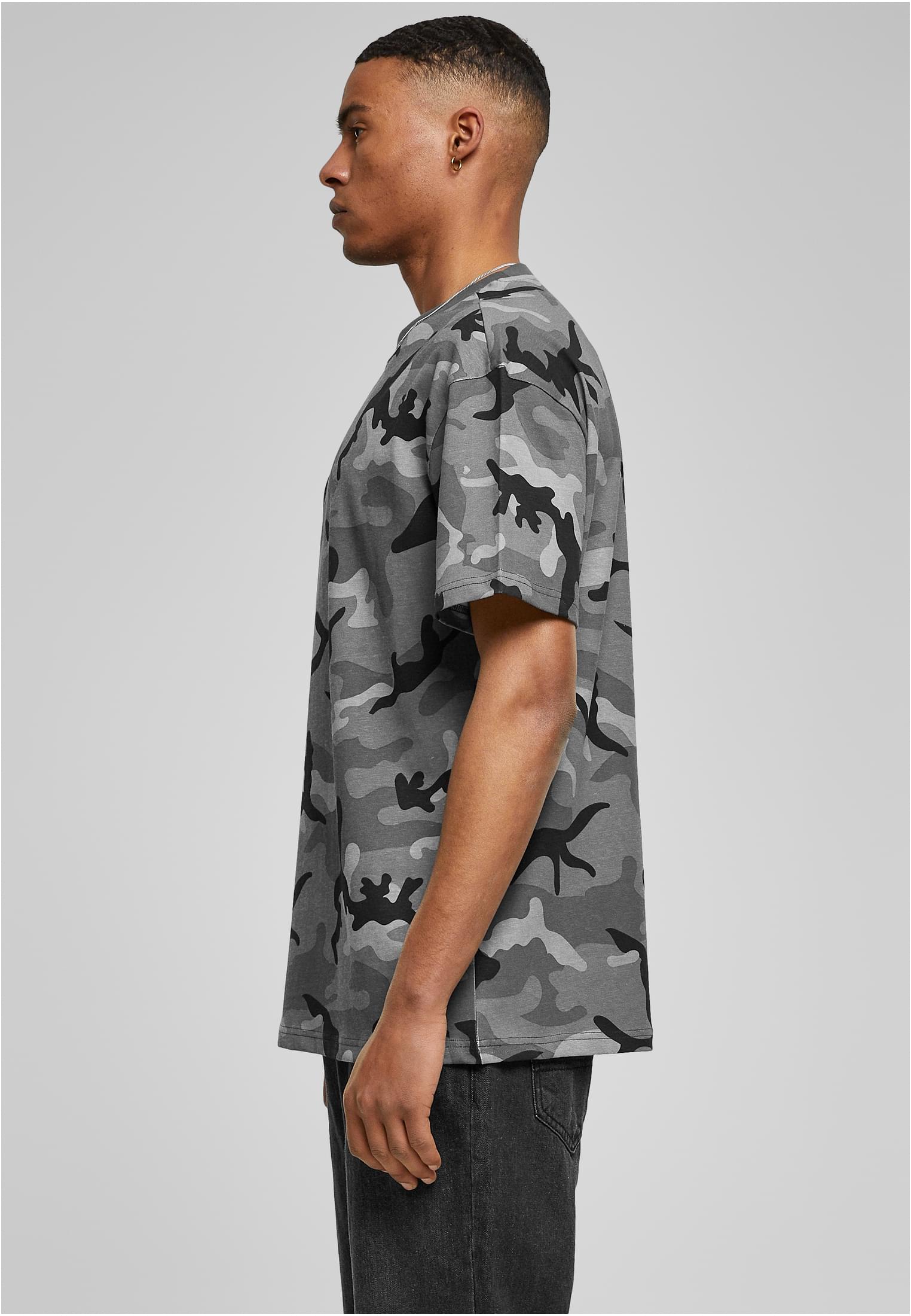 Heavy Oversized Camo Tee | dark camo