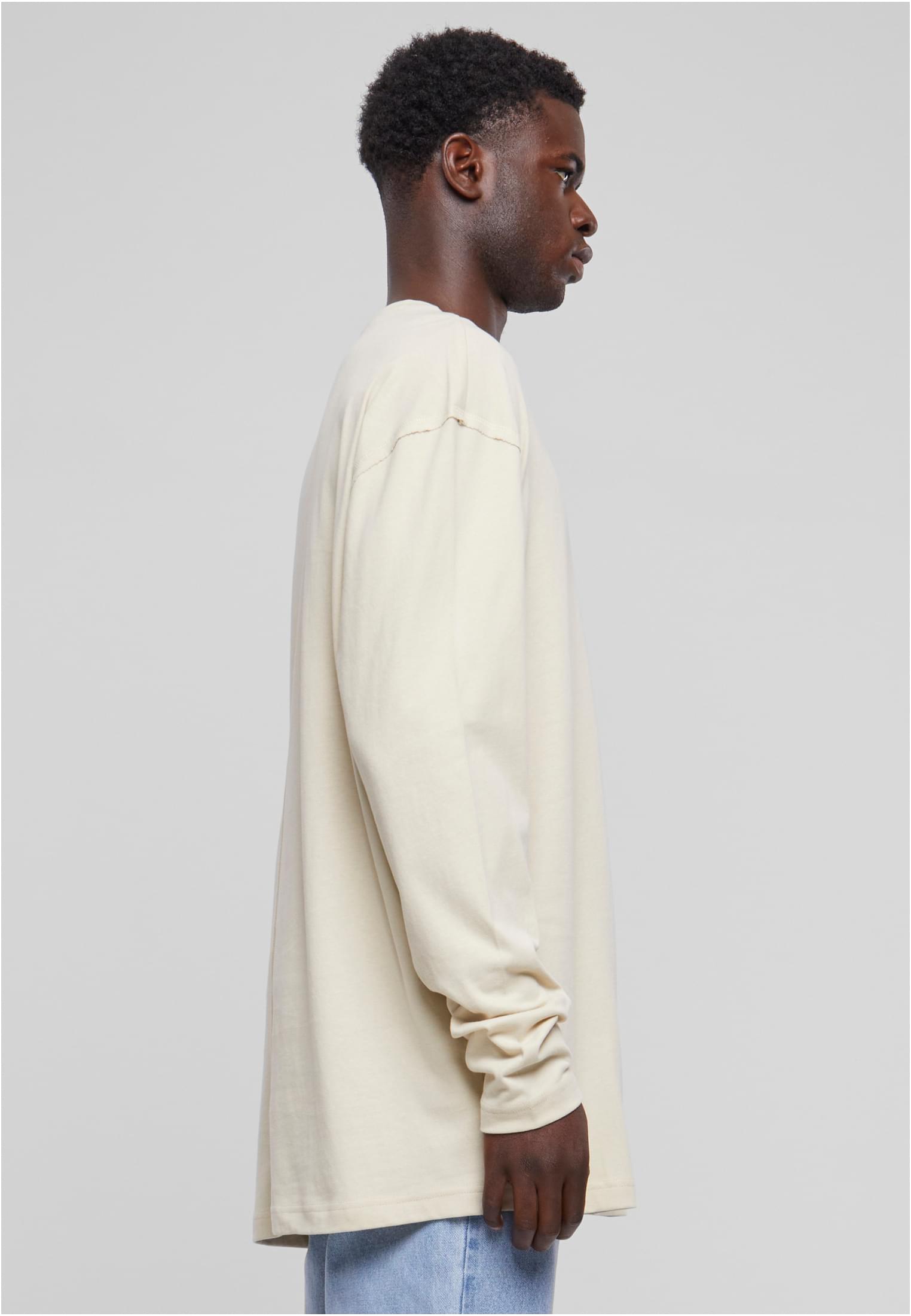 Oversized Open Edge Longsleeve | sand