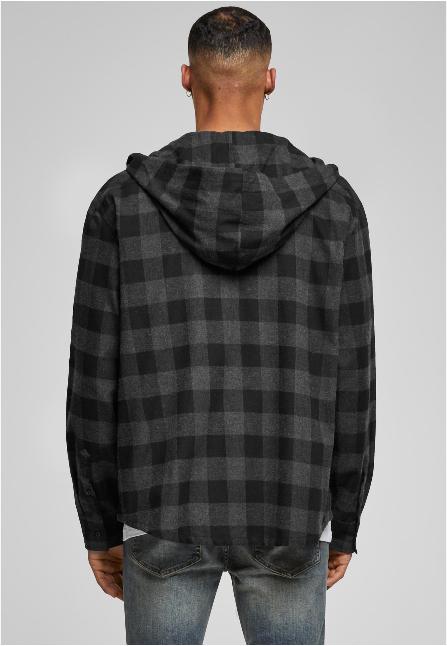 Hooded Shirt | black/charcoal