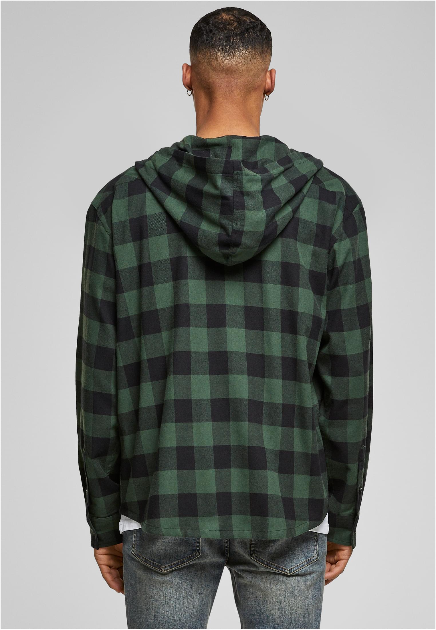 Hooded Shirt | black/forest