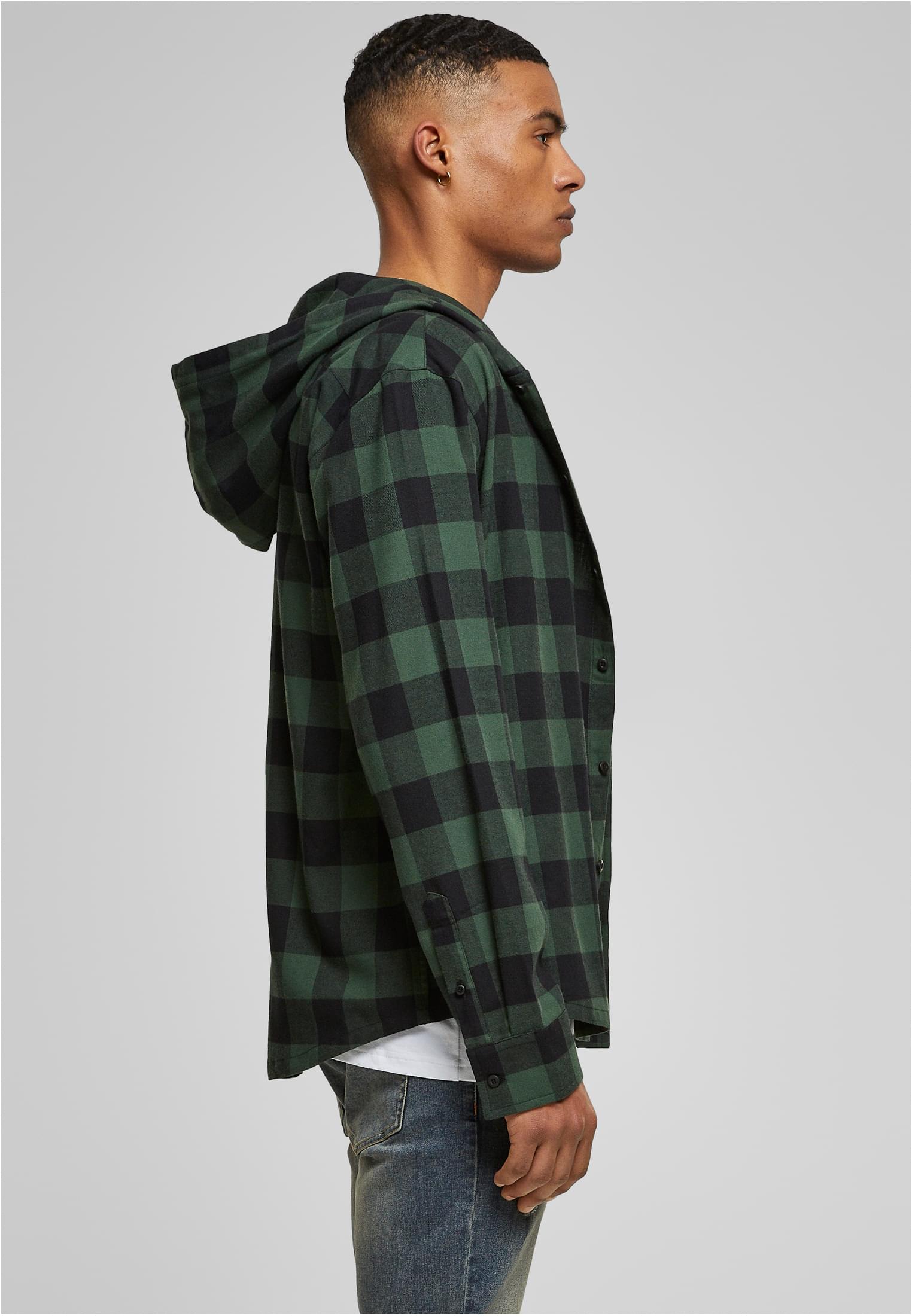 Hooded Shirt | black/forest