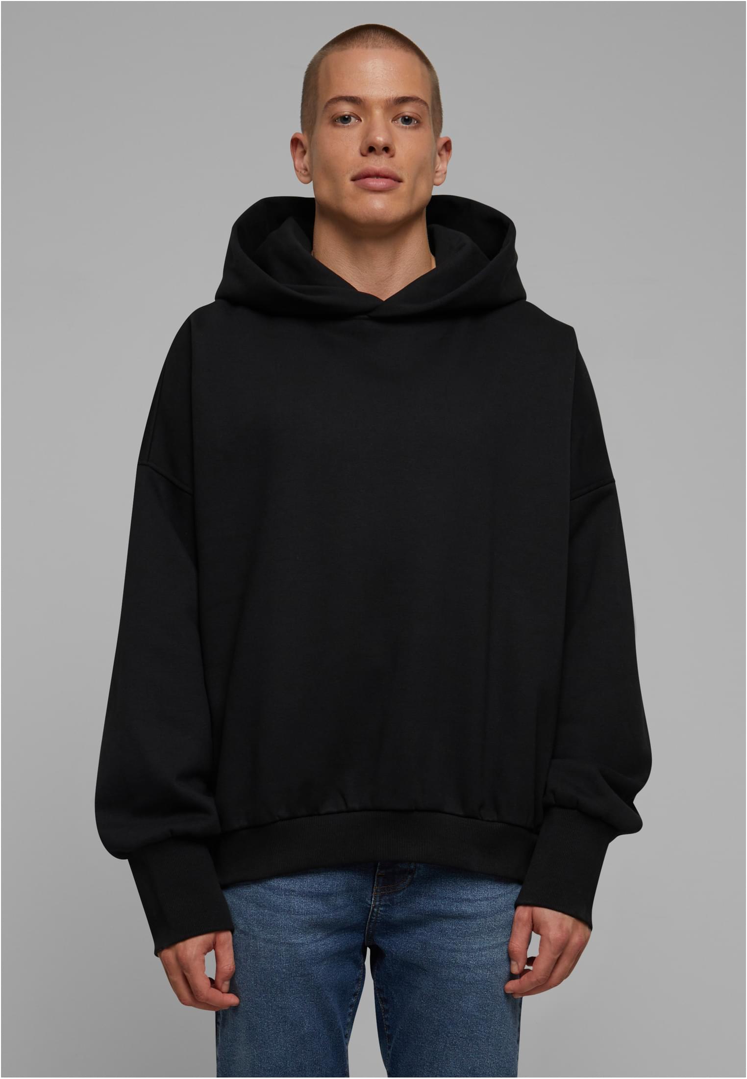 High Low Hoody | black