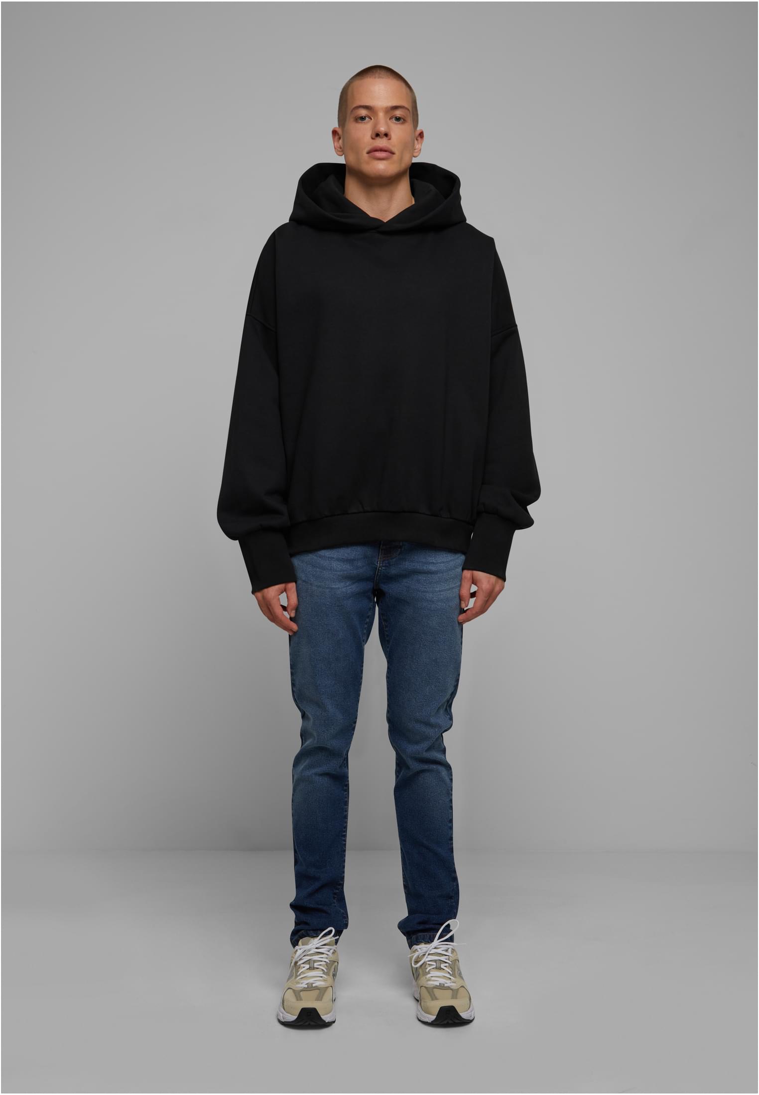 High Low Hoody | black