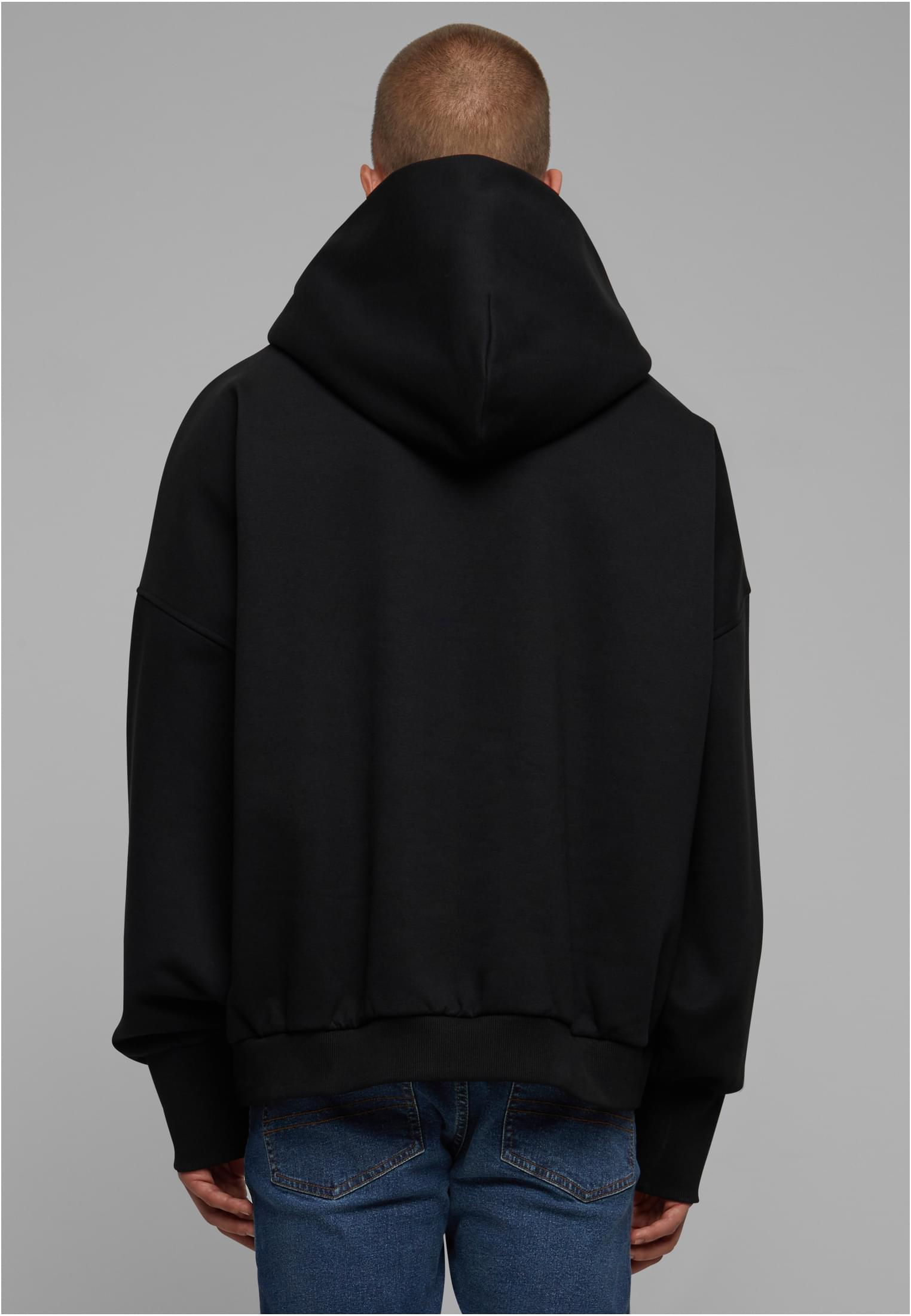 High Low Hoody | black